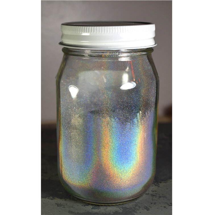 JetAge Studio Discotek Flake & Powders. Rainbow holographic pigment choose  4 SIZE MESH GRADES — JetAge Studio