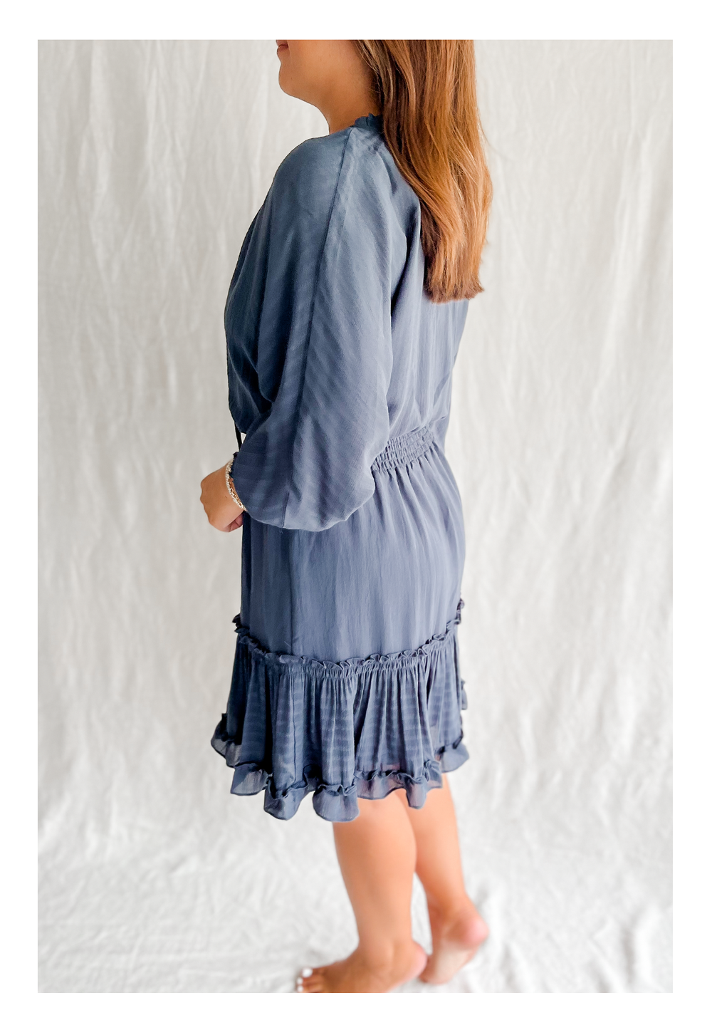 floral eyelet mini dress Harlow White Floral Eyelet Short Dress