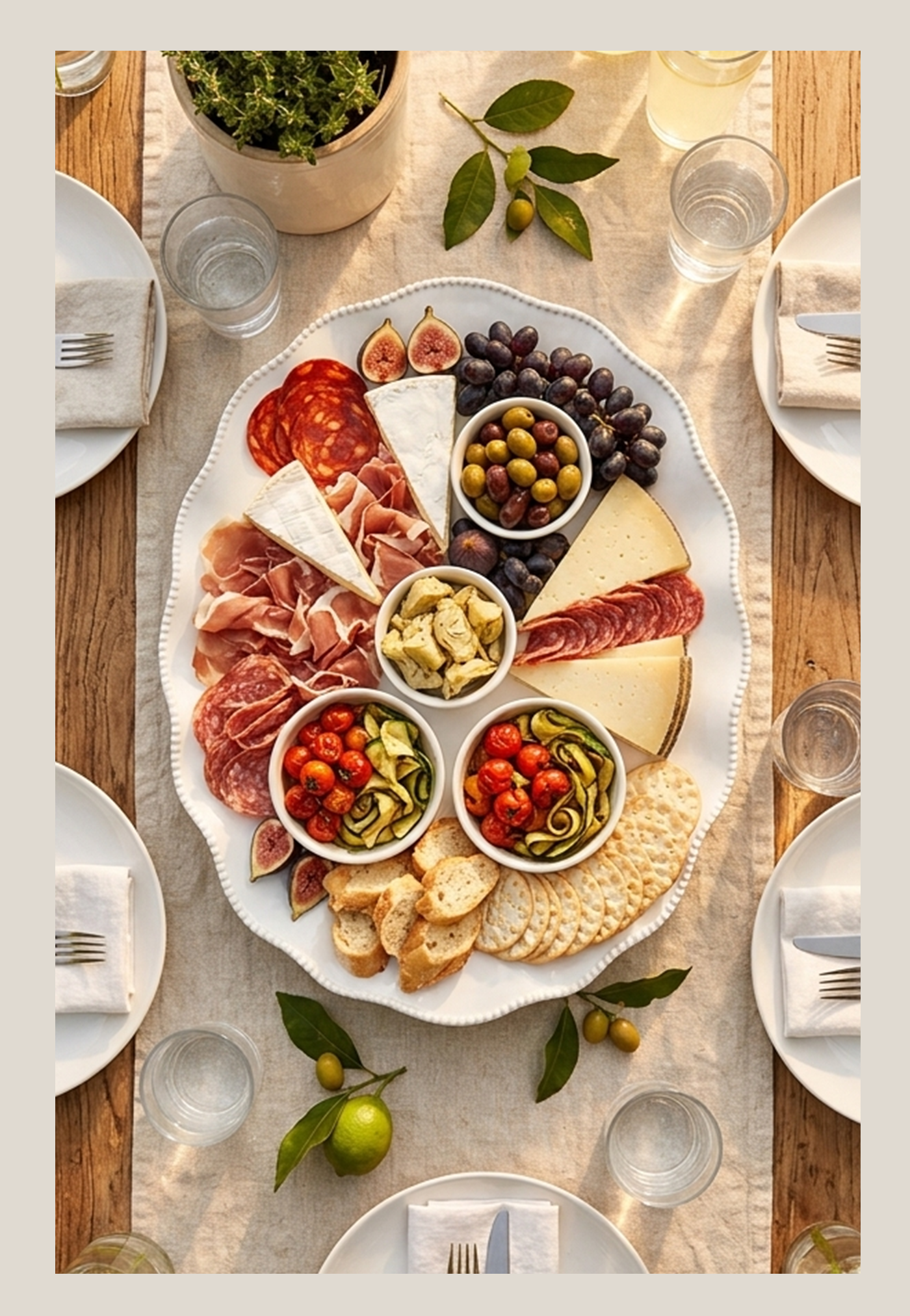 Melamine Oval Platter