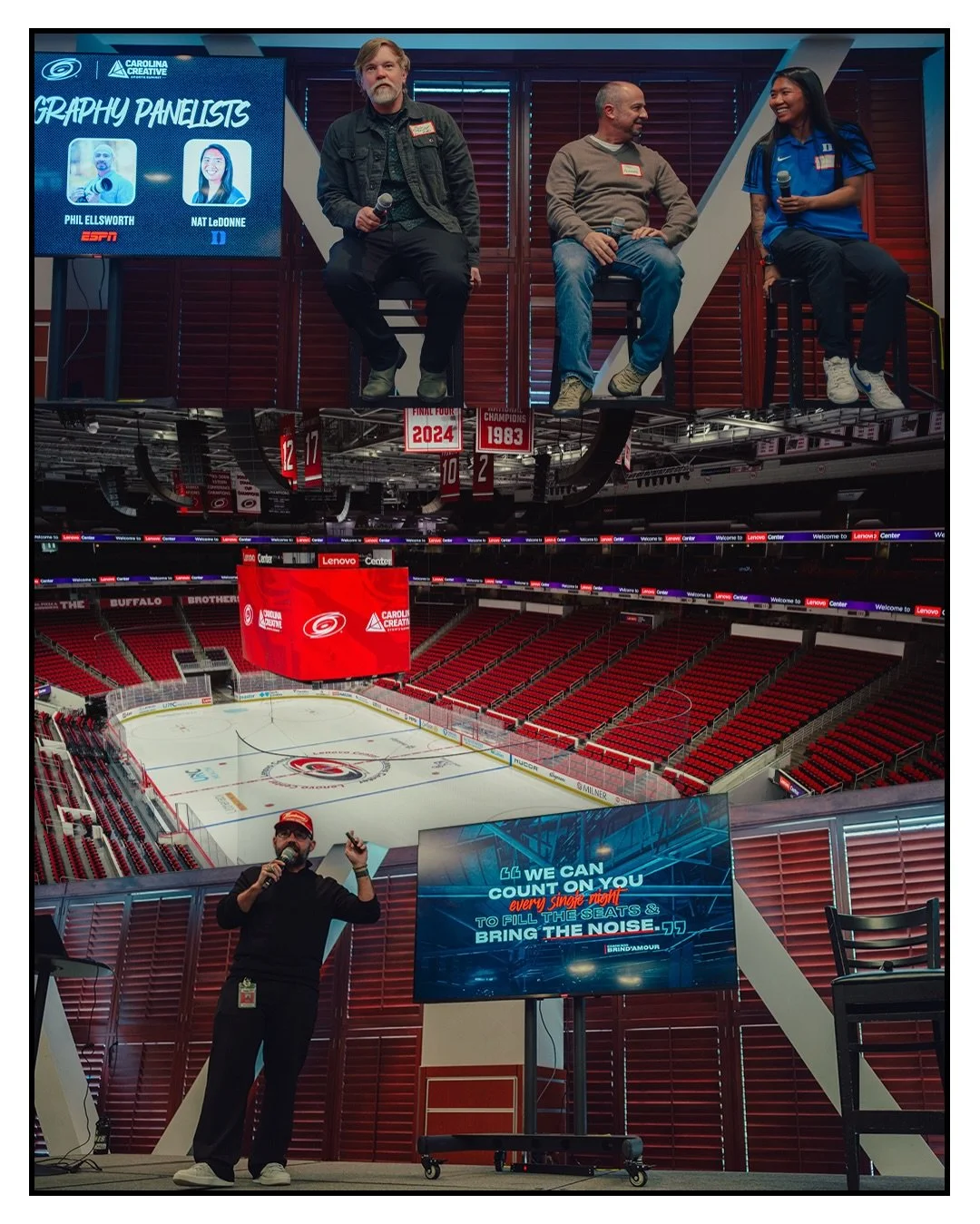 @catocataldo thank you for sharing your vision and putting together this creative sports summit! 🫡

It was cool to hear everyone&rsquo;s journey on how they got to where they&rsquo;re at now in their career. Looking forward to the next one! #gocanes