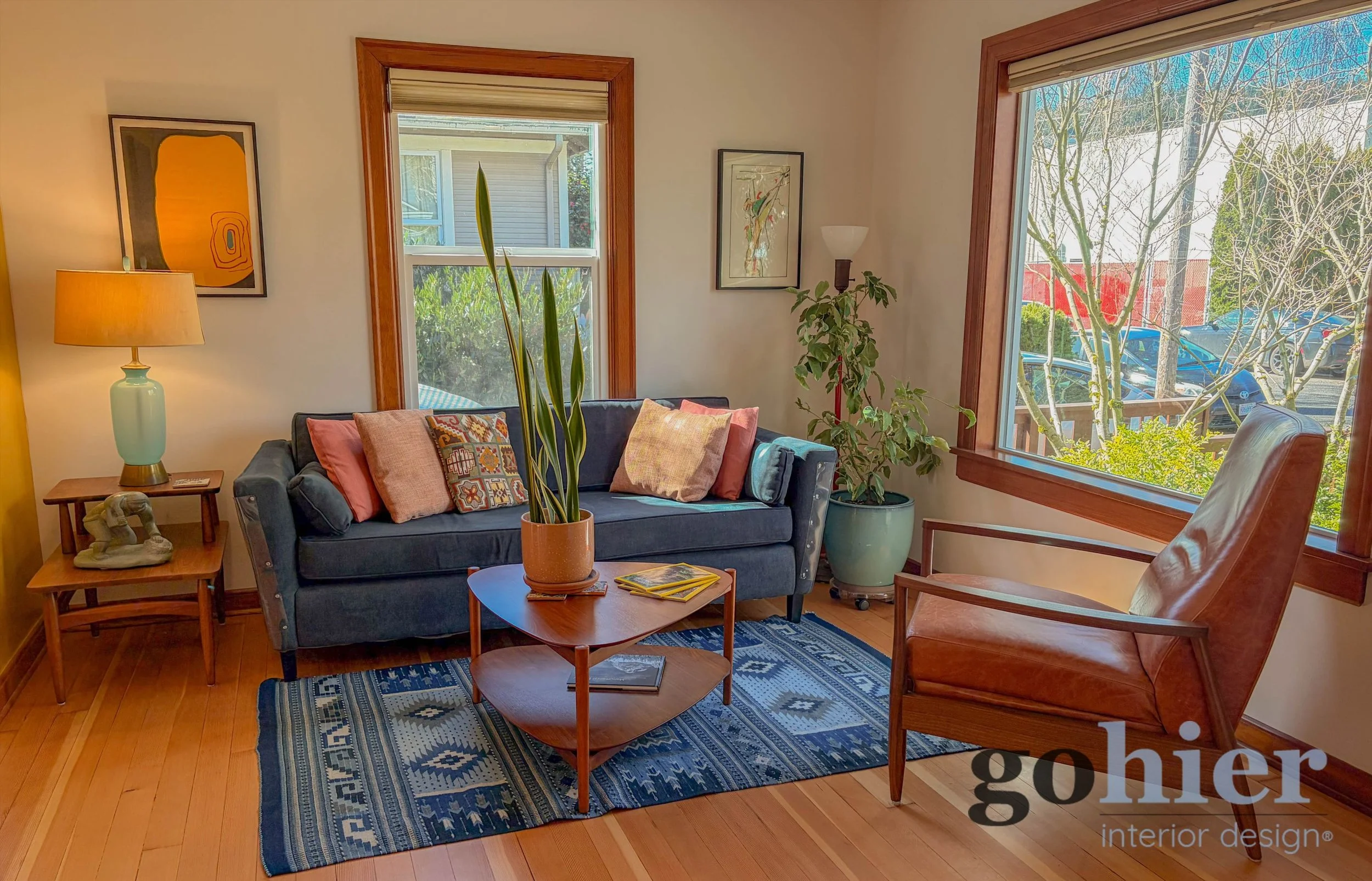 living room interior design photography Gohier