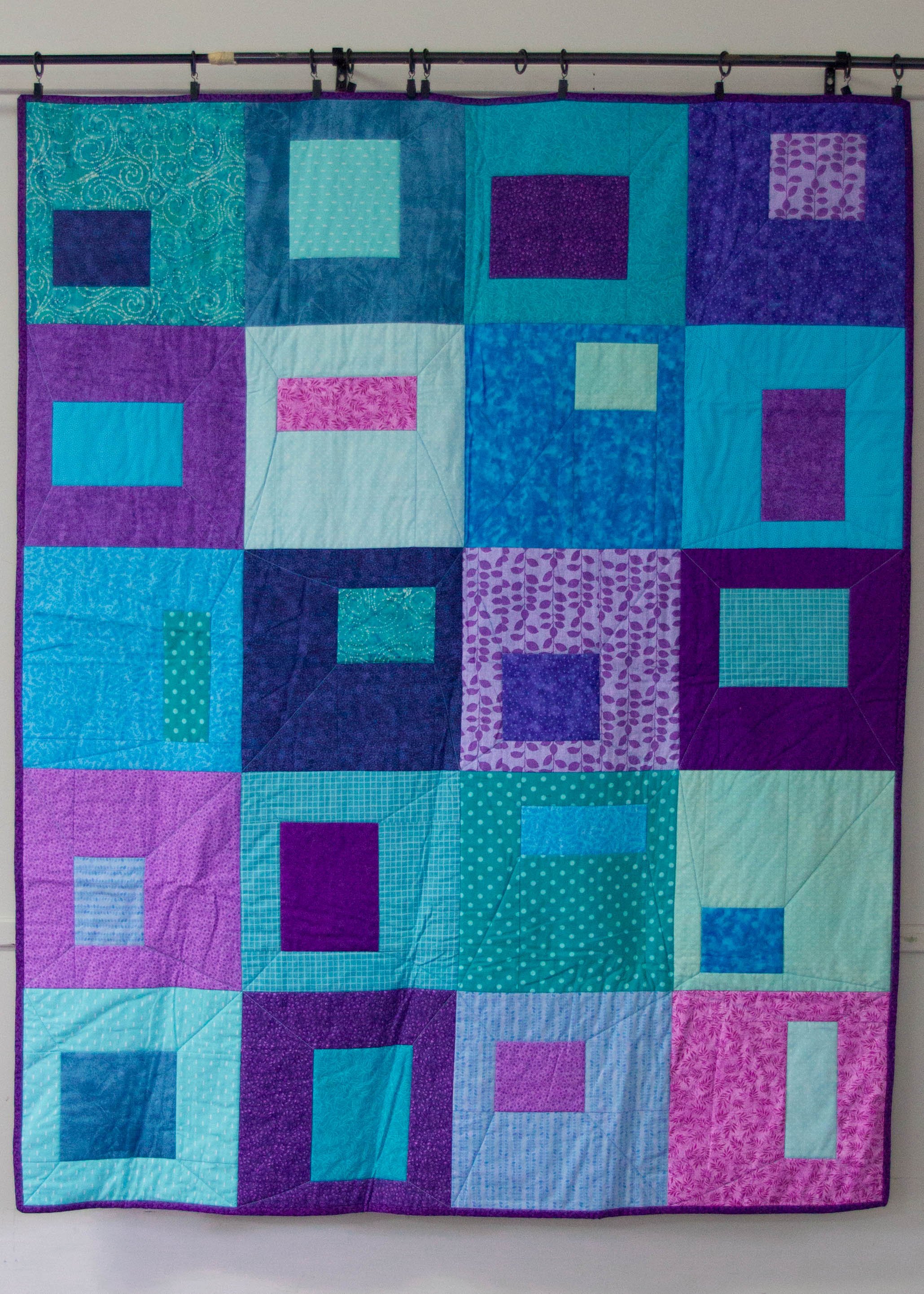 In The Box quilt example