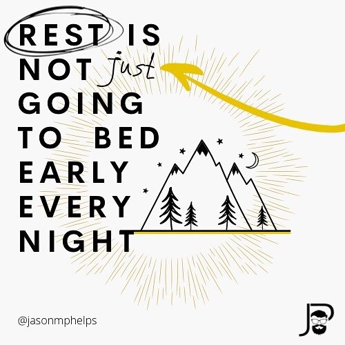 Rest is not just going to bed early every night. There is a rest needed that goes much deeper: spiritual &amp; mental rest.

Have you noticed how much your emotional/mental thoughts take a toll on your stamina? Worry, overwhelm, anxiety, decision fat