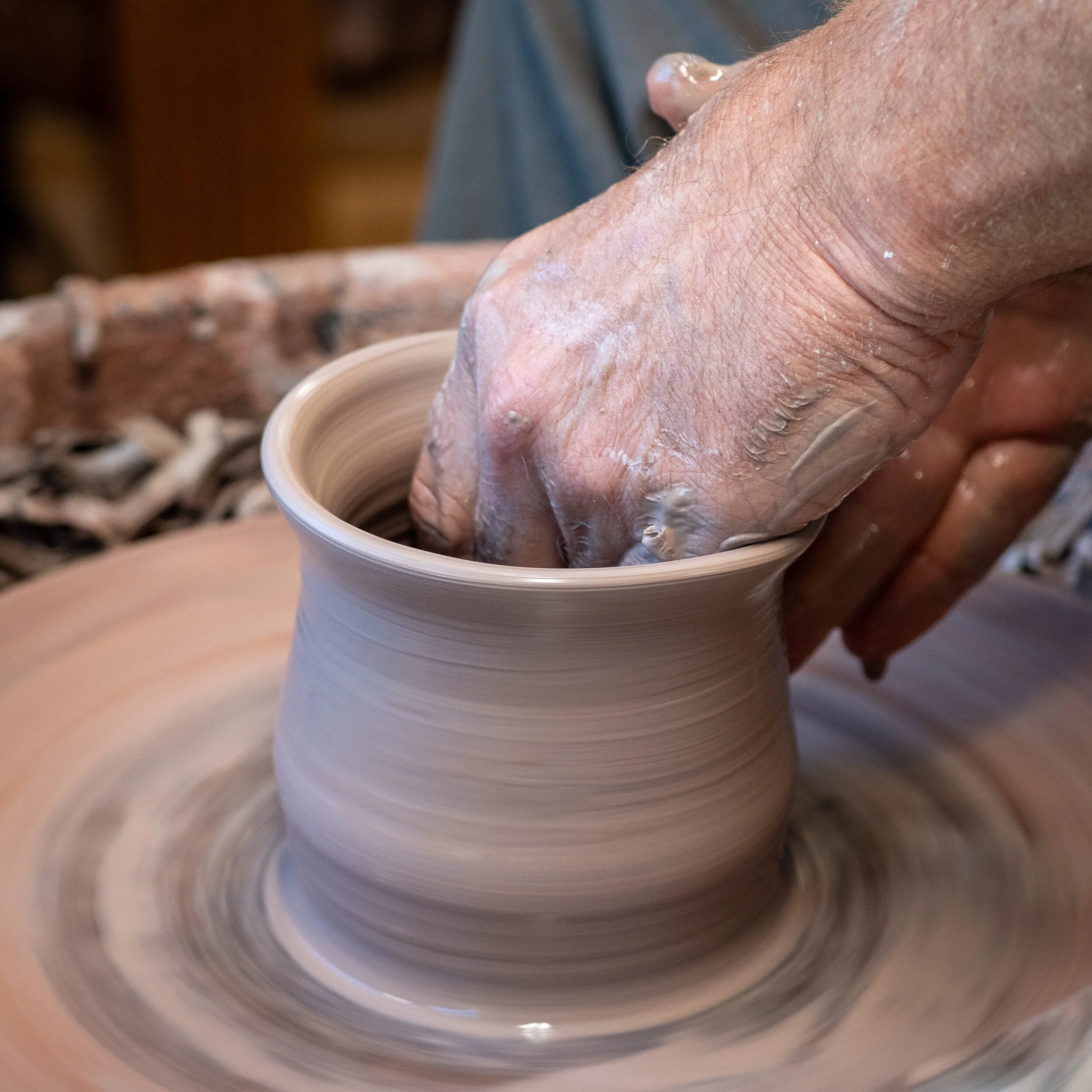 Throwing a mug