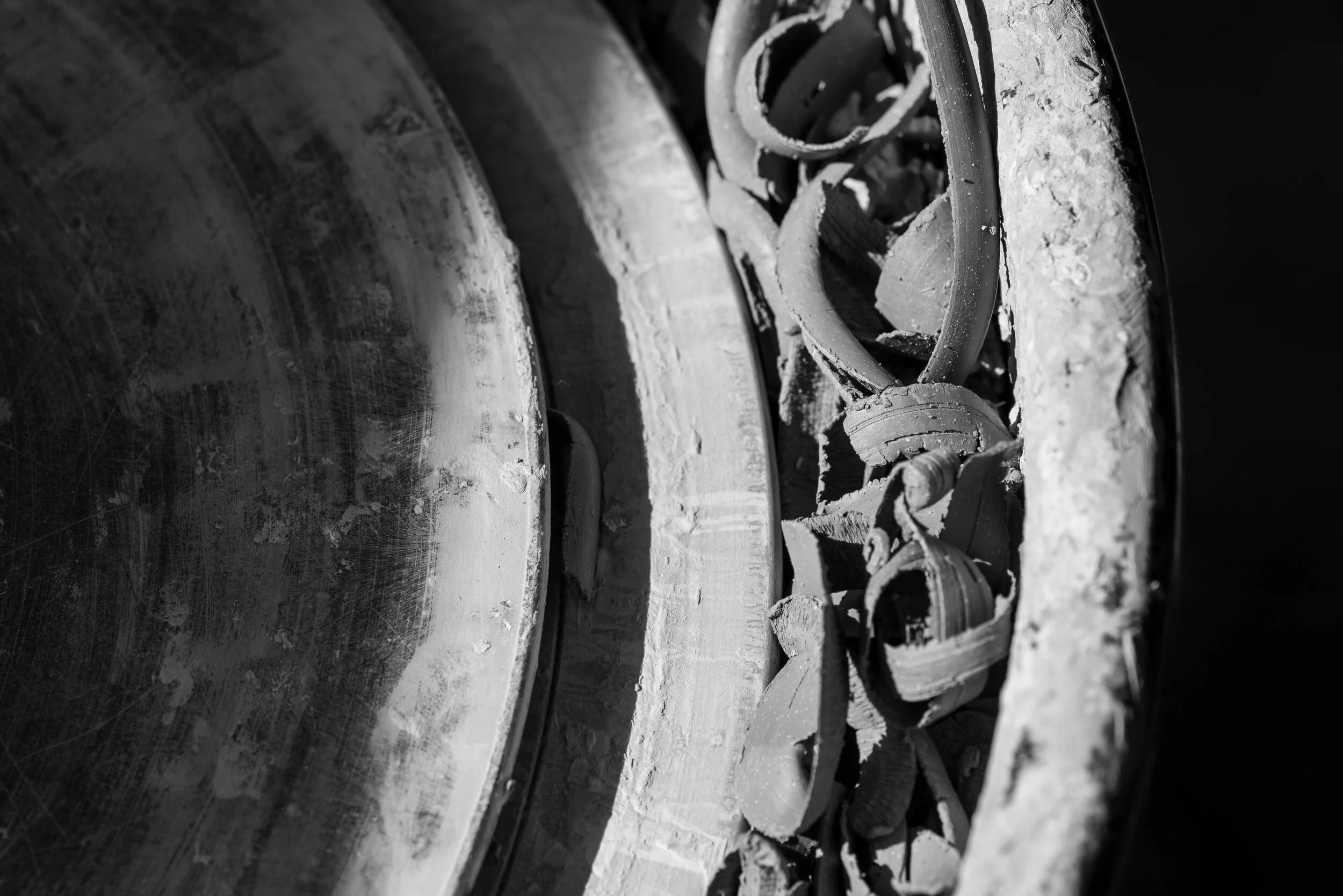 Carving on the wheel