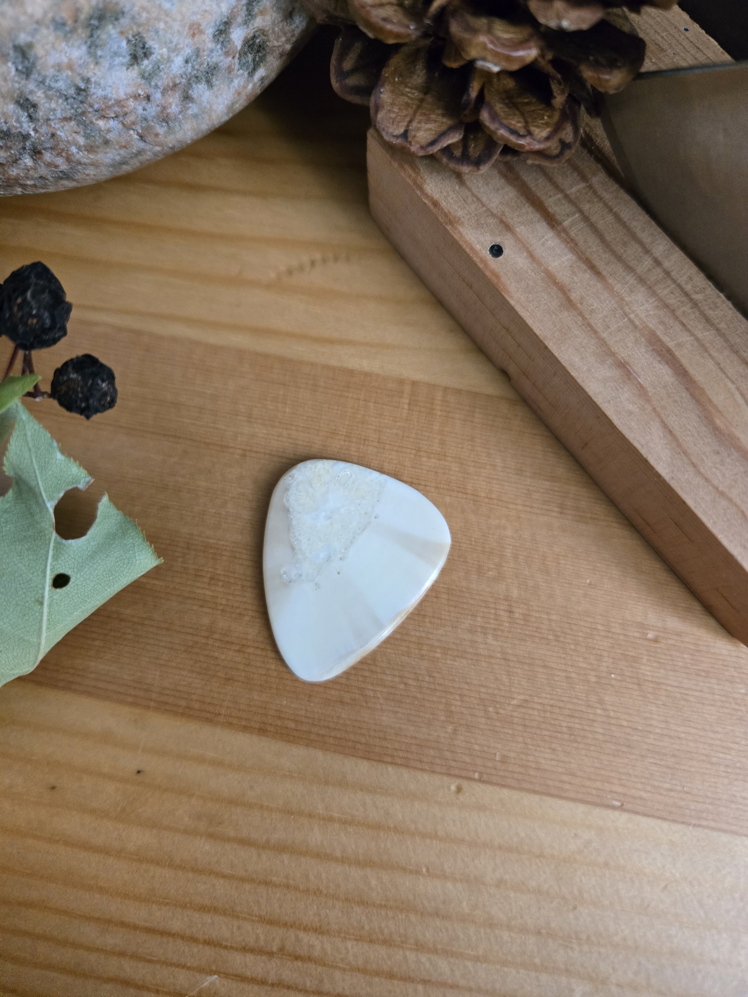 Old Walrus Ivory Guitar Pick #OW3