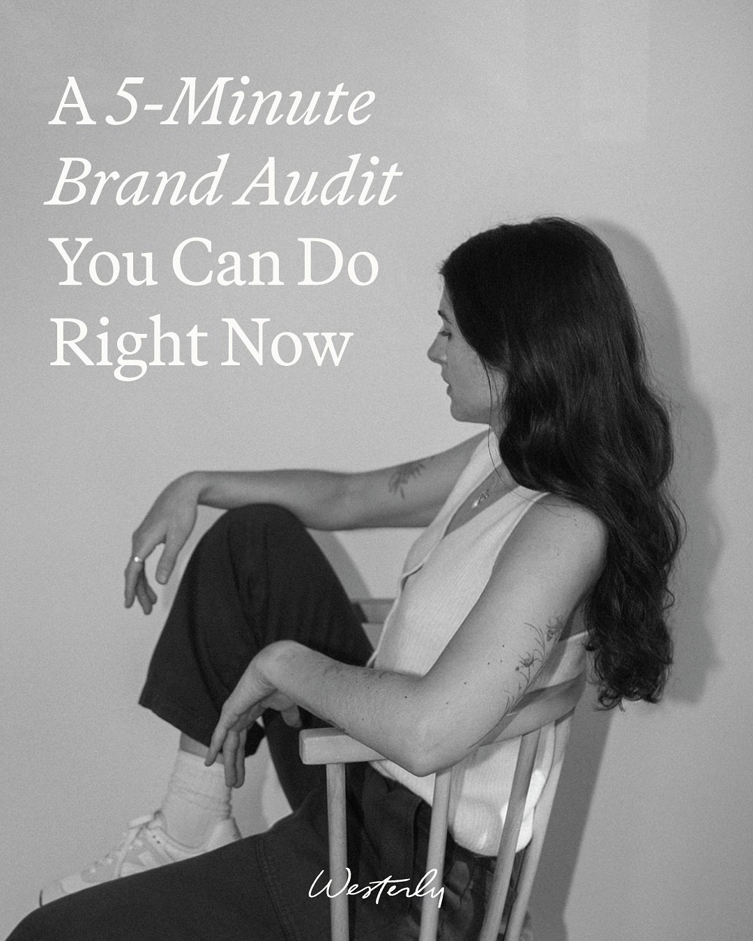 Be honest - when&rsquo;s the last time you actually looked at your brand with fresh eyes?

Most entrepreneurs are so close to their own branding that they miss the obvious red flags. But your potential, high-paying clients? They notice everything in 