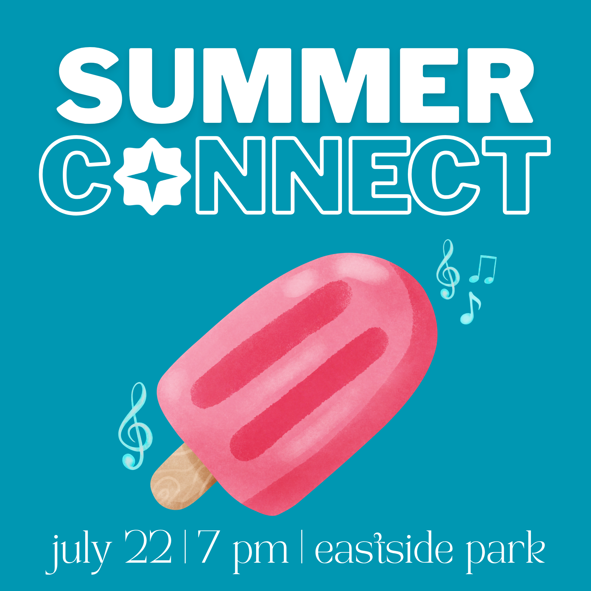 Summer Connect: Worship in the Park/Ice Cream Social