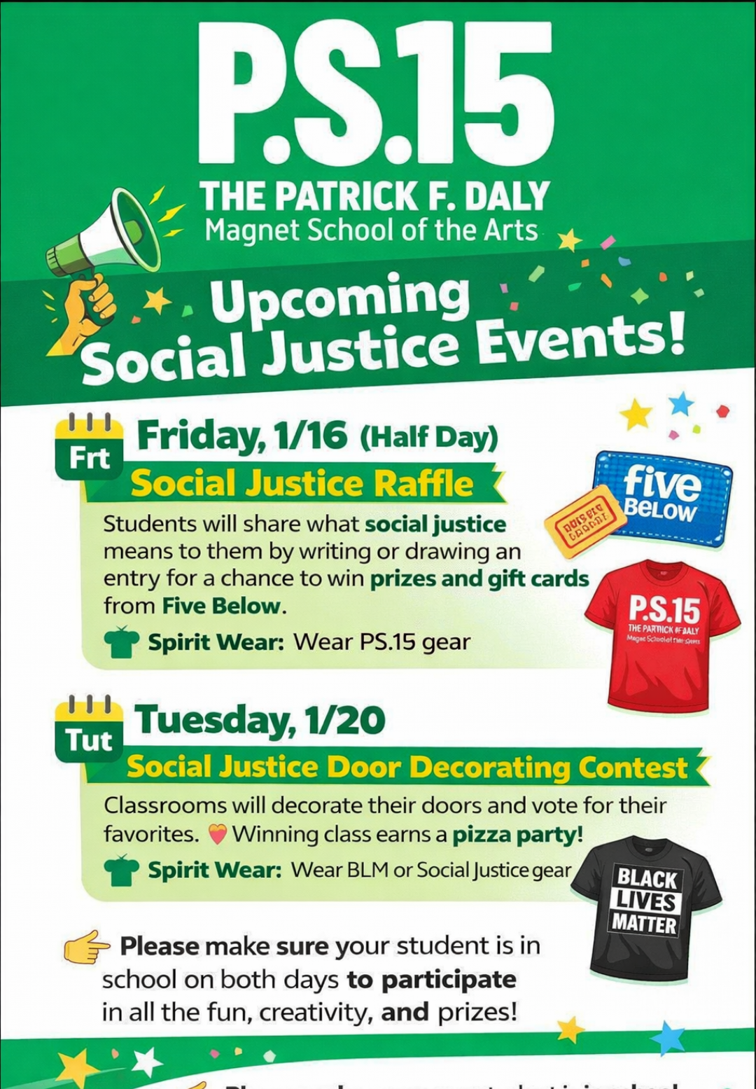 Social Justice Raffle