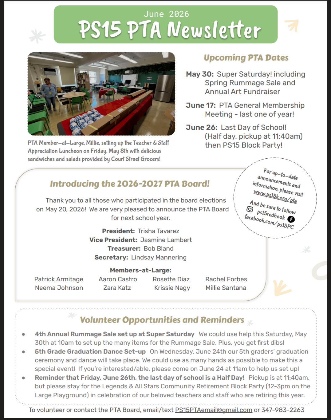 PTA June News Letter