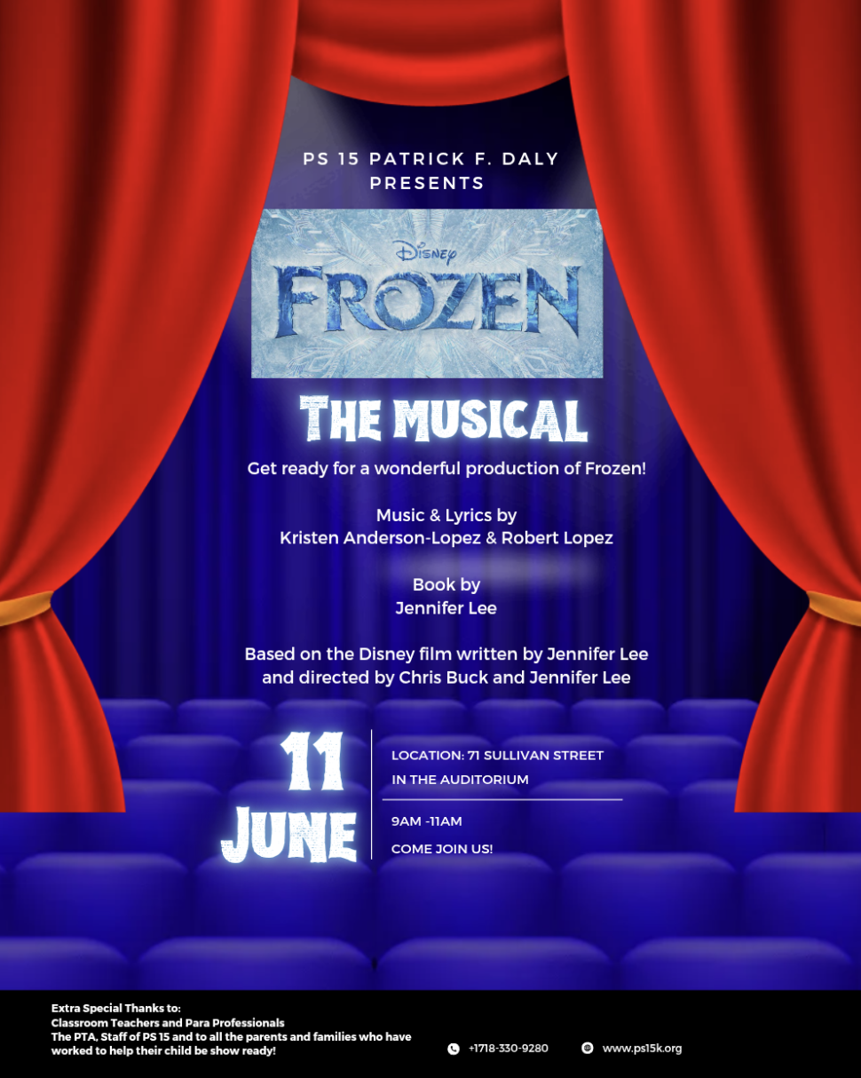 PS 15 Frozen The Musical
