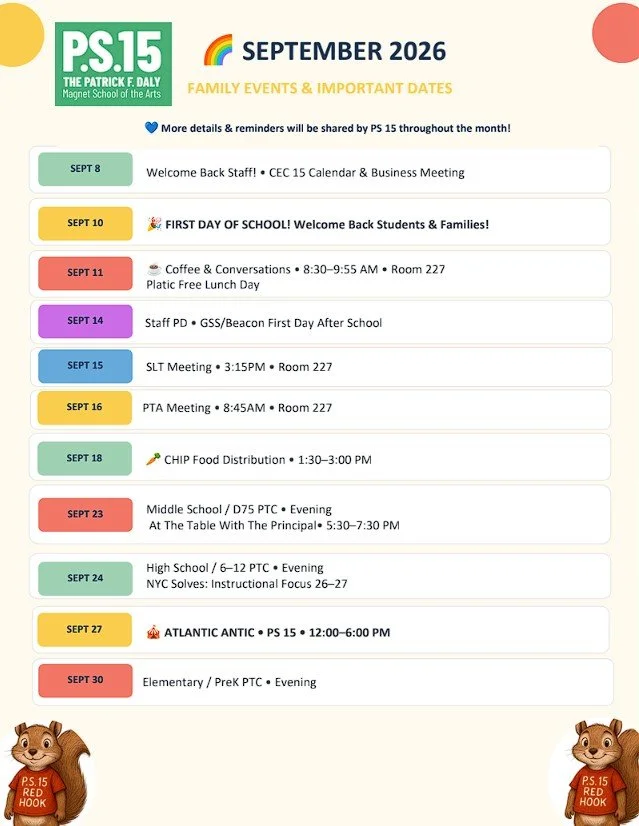 September Important Dates and Events