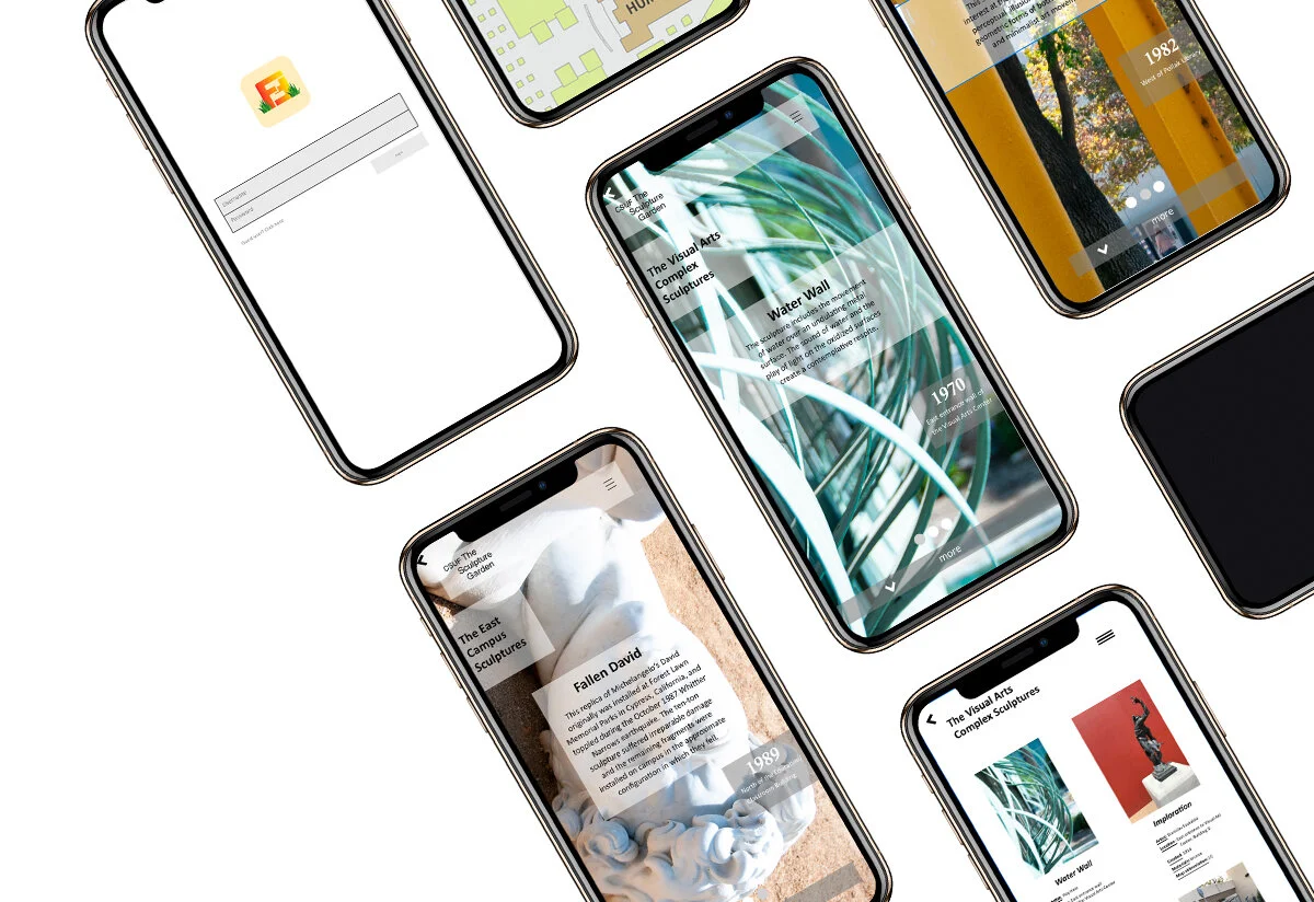CSUF Sculpture Garden Phone Application