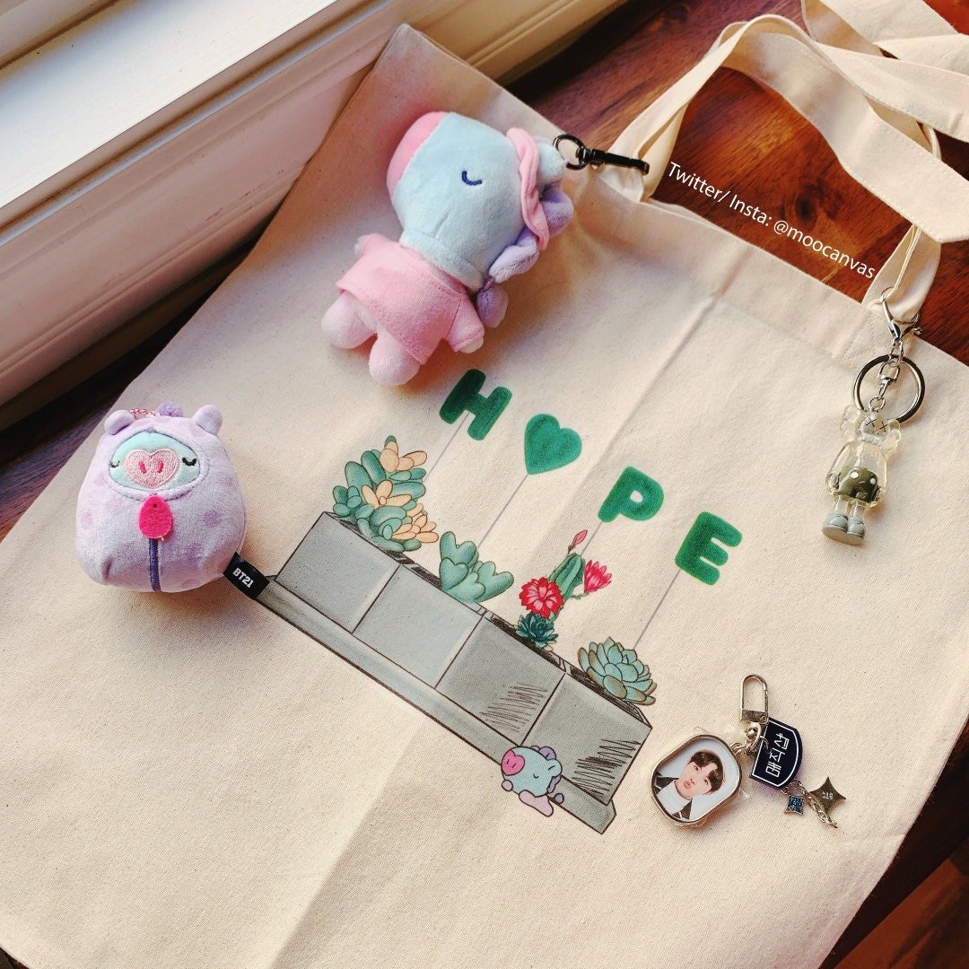 BTS Jhope Hoseok Artist Made Collection Inspired Hope Pots | Hobi | jhopecore | tote bag
