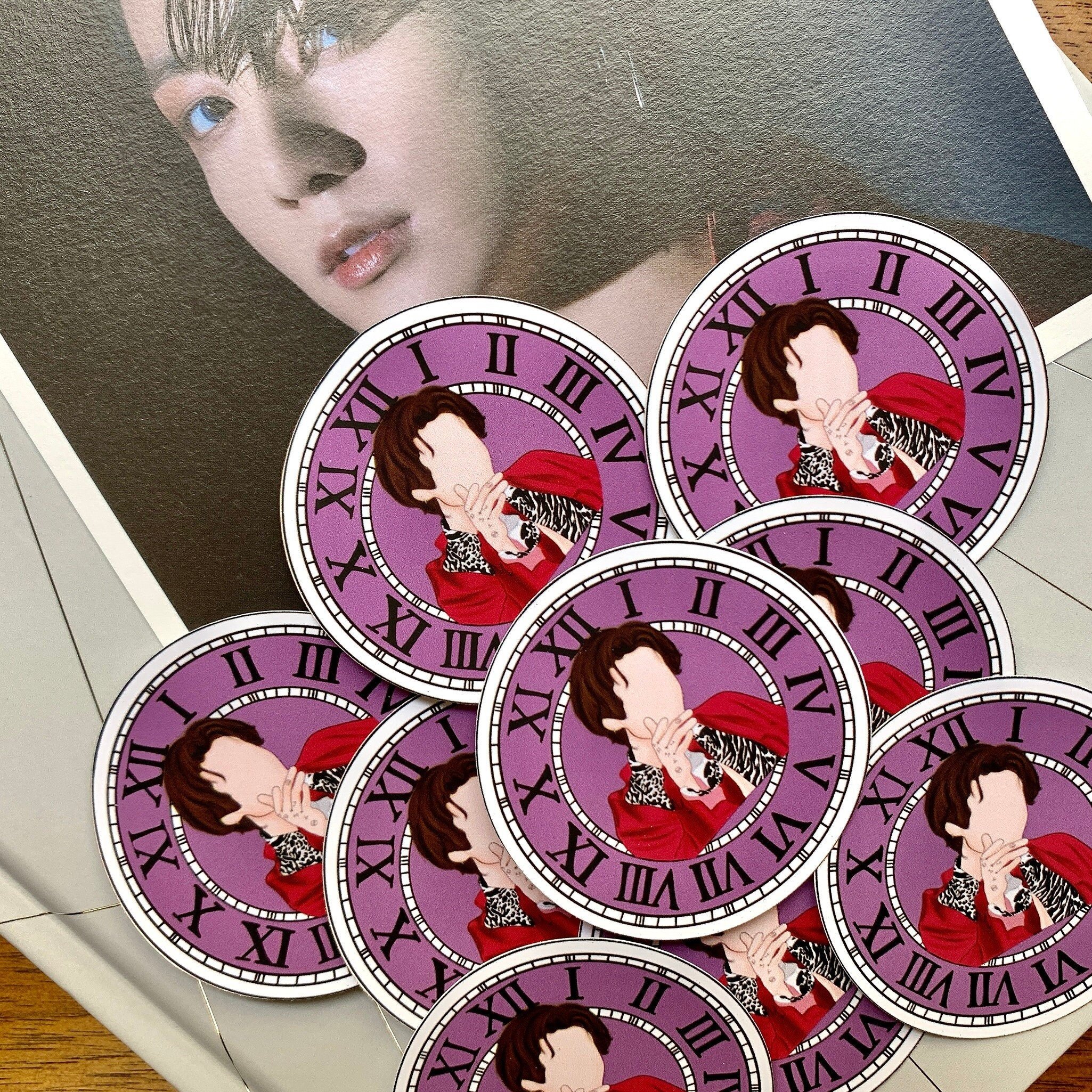 BTS Jungkook My Time Stickers (Ver. 2)  | BTS Stickers | Kpop Stickers | BTS | Jungkook