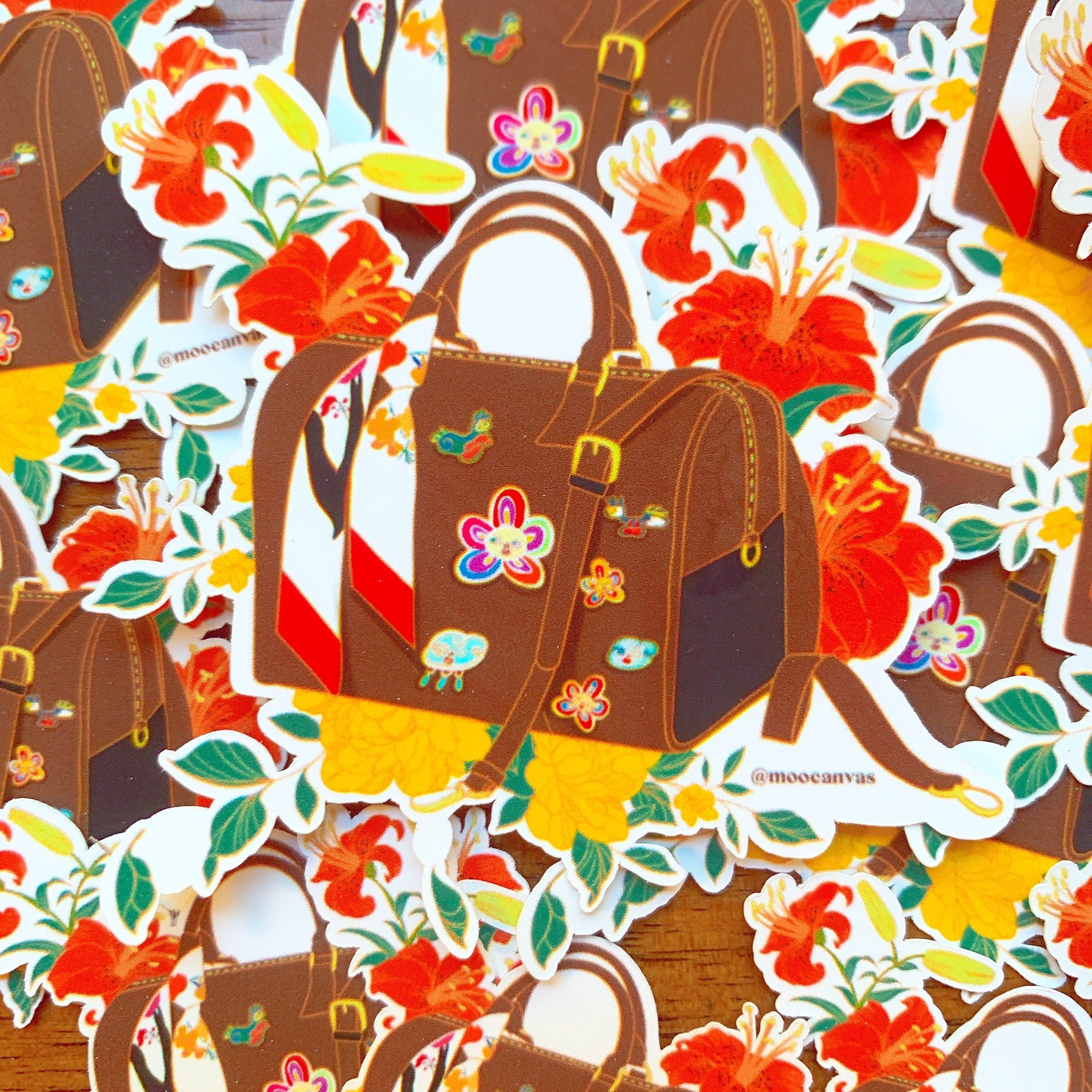 BTS Taehyung V Mute Bag Sticker | BTS stickers | BTS | Kpop | Kpop stickers