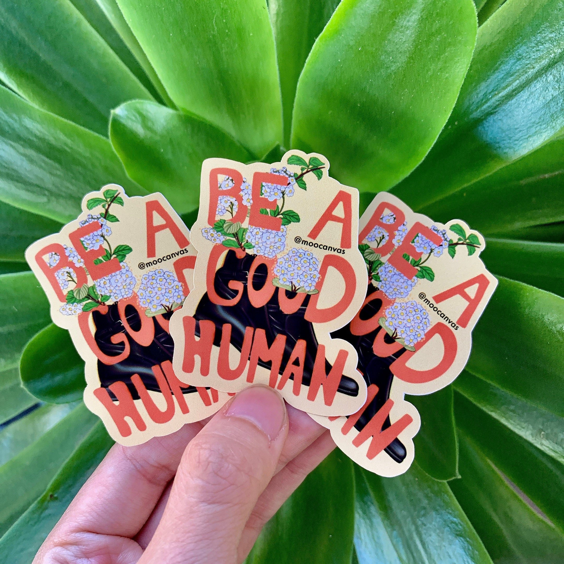 BTS Jimin core Be A Good Human Sticker | BTS Stickers | Kpop Stickers | BTS