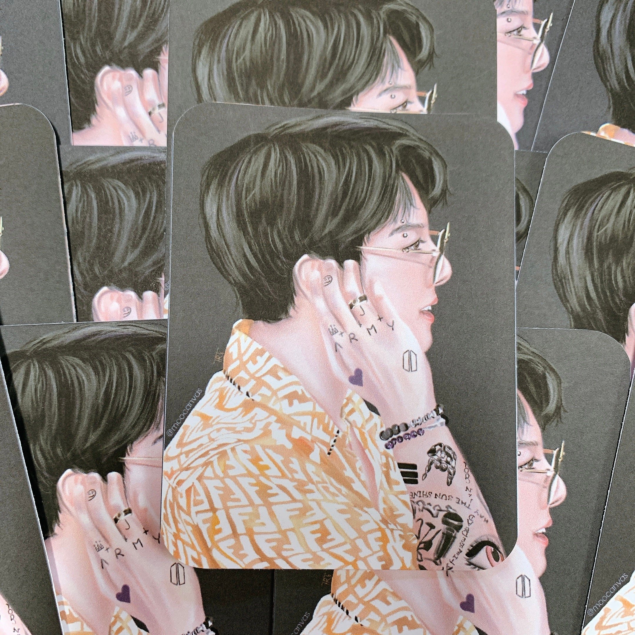 BTS Jungkook JK Muster Sowoozoo Mini Artprints | BTS, rm, Namjoon, Yoongi, Suga, Hoseok, Jhope, Jimin, Taehyung, Jungkook