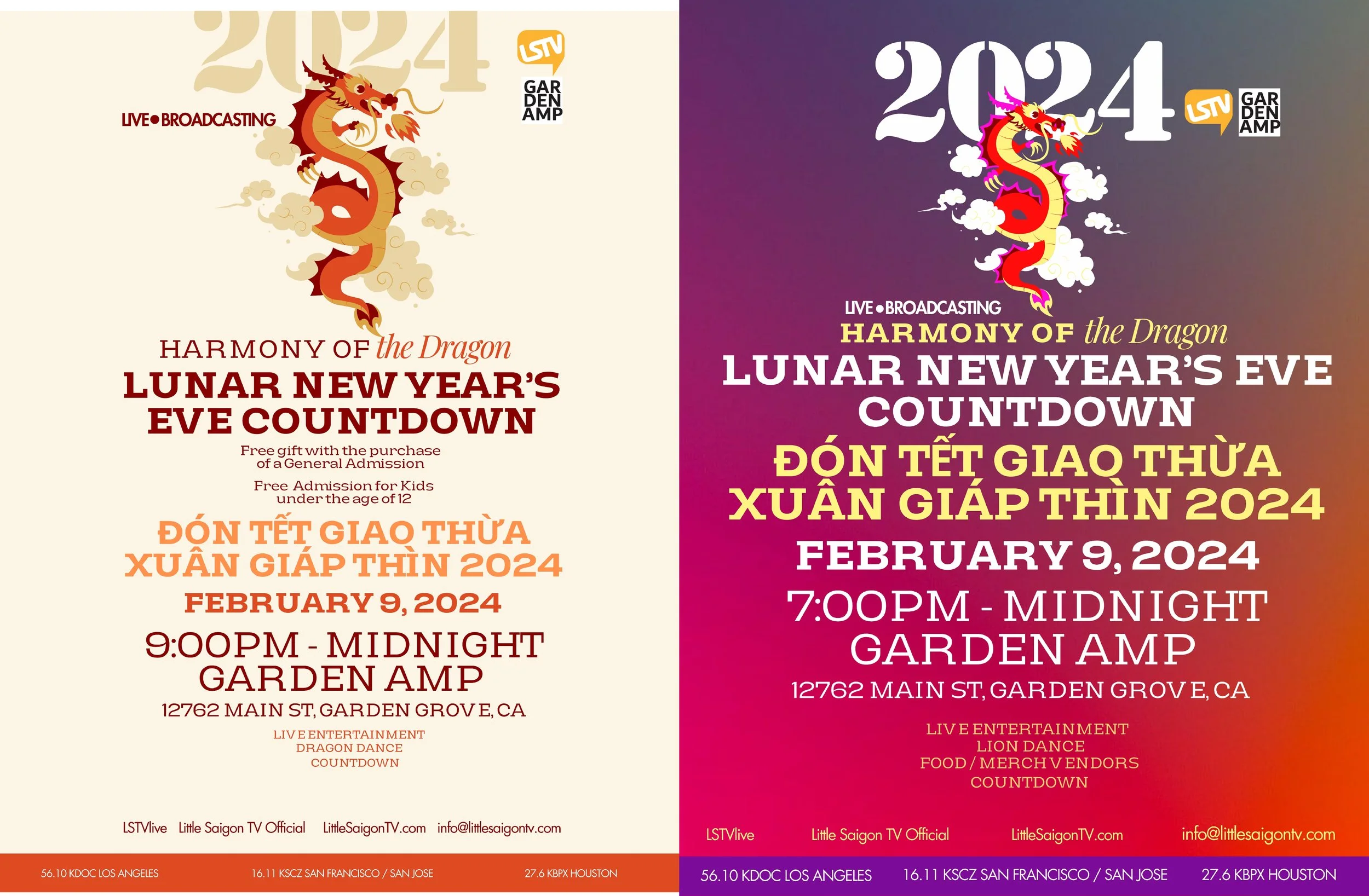 Lunar New Year's Eve Countdown 2024