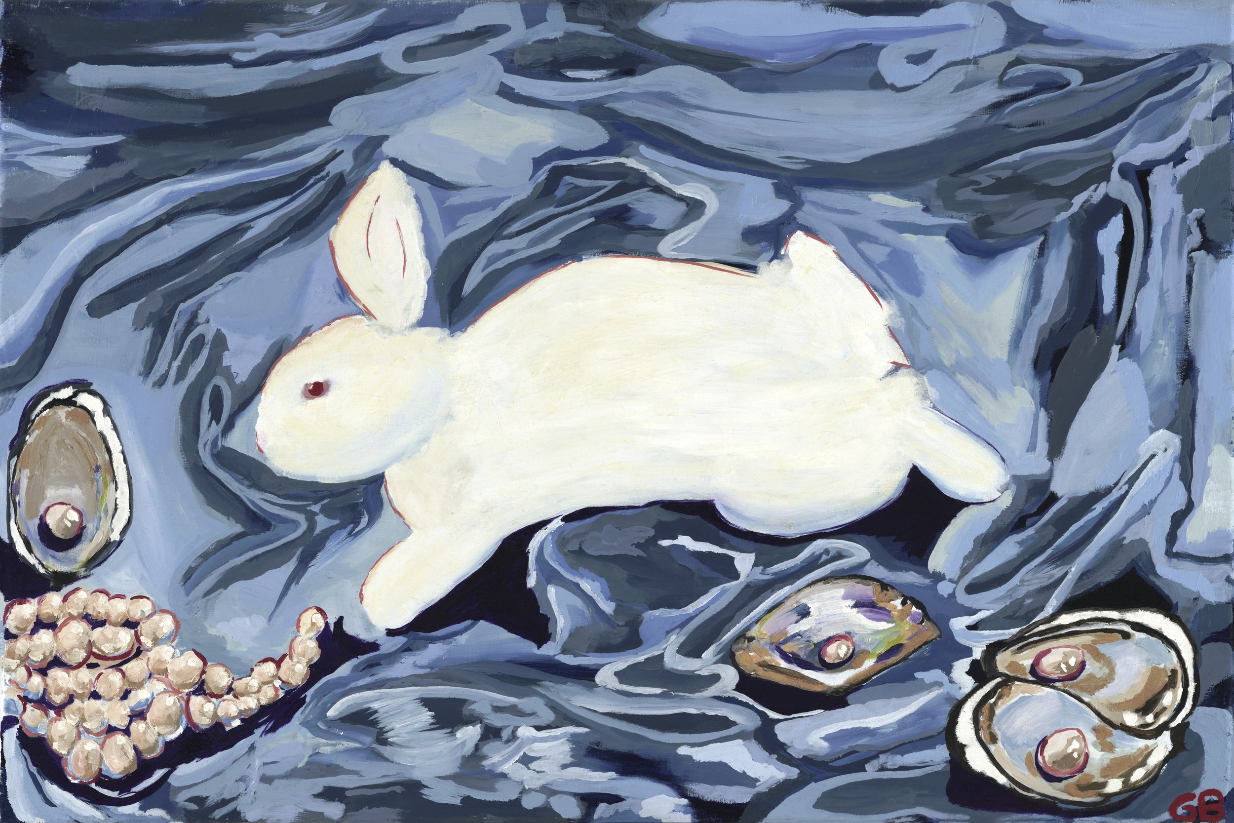 "Mother of pearl" print