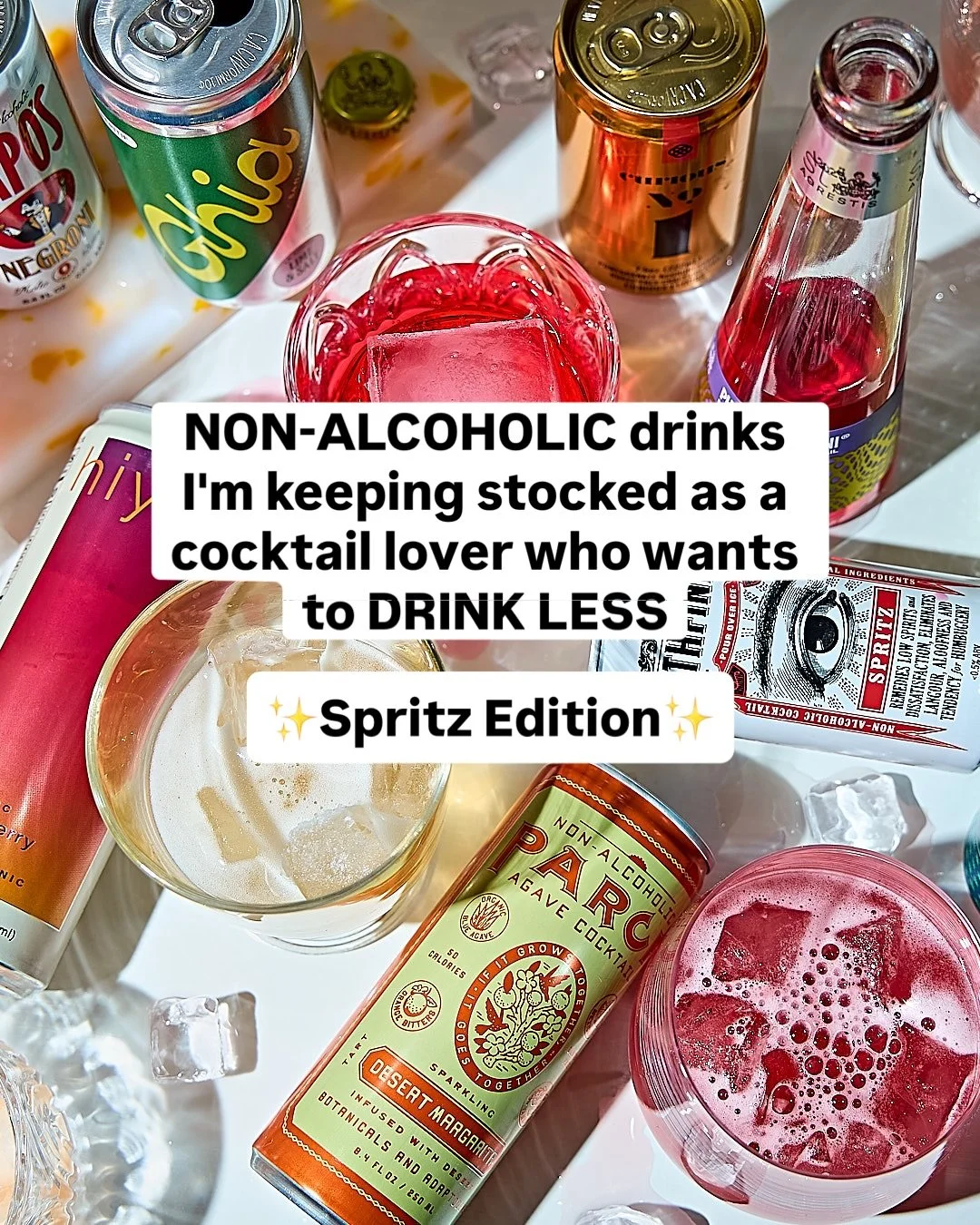 I tried a bunch of non-alcoholic drinks so you don&rsquo;t have to ✨

While my January wasn&rsquo;t as dry as it should have been, I did use this month as motivation to try some of the many non-alcoholic RTD (ready-to-drink) products I&rsquo;ve been 