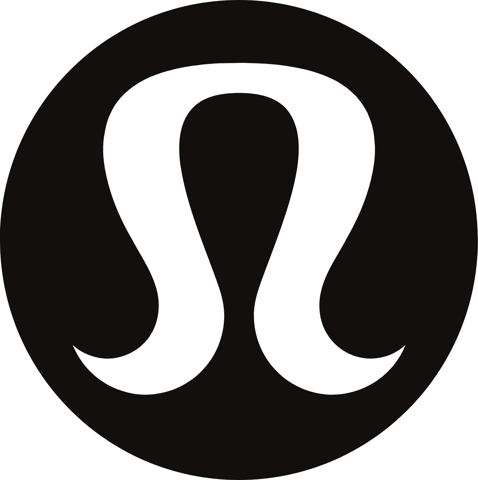 Lenee Love did fitness event photography for Lululemon. Black and white map pin icon with a circular background.
