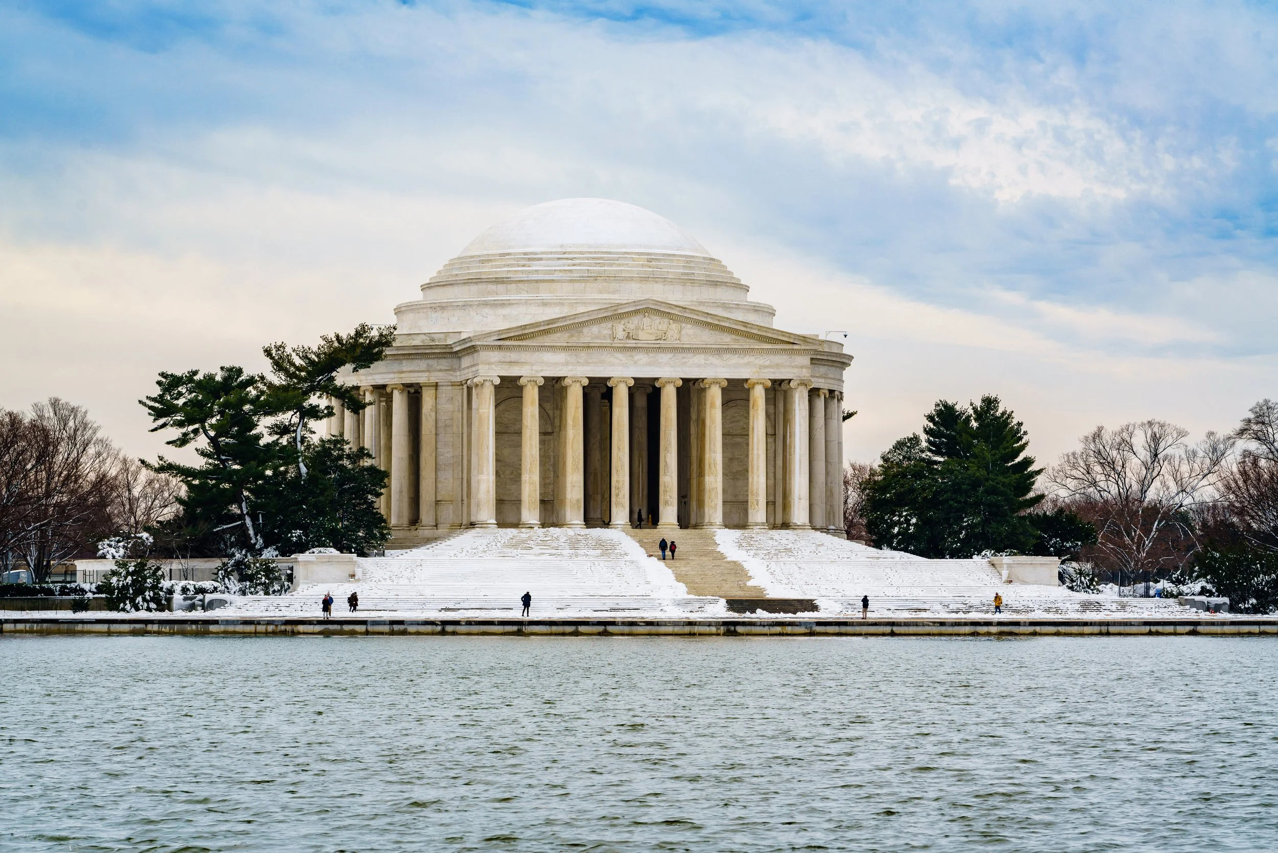 The Jefferson monument.