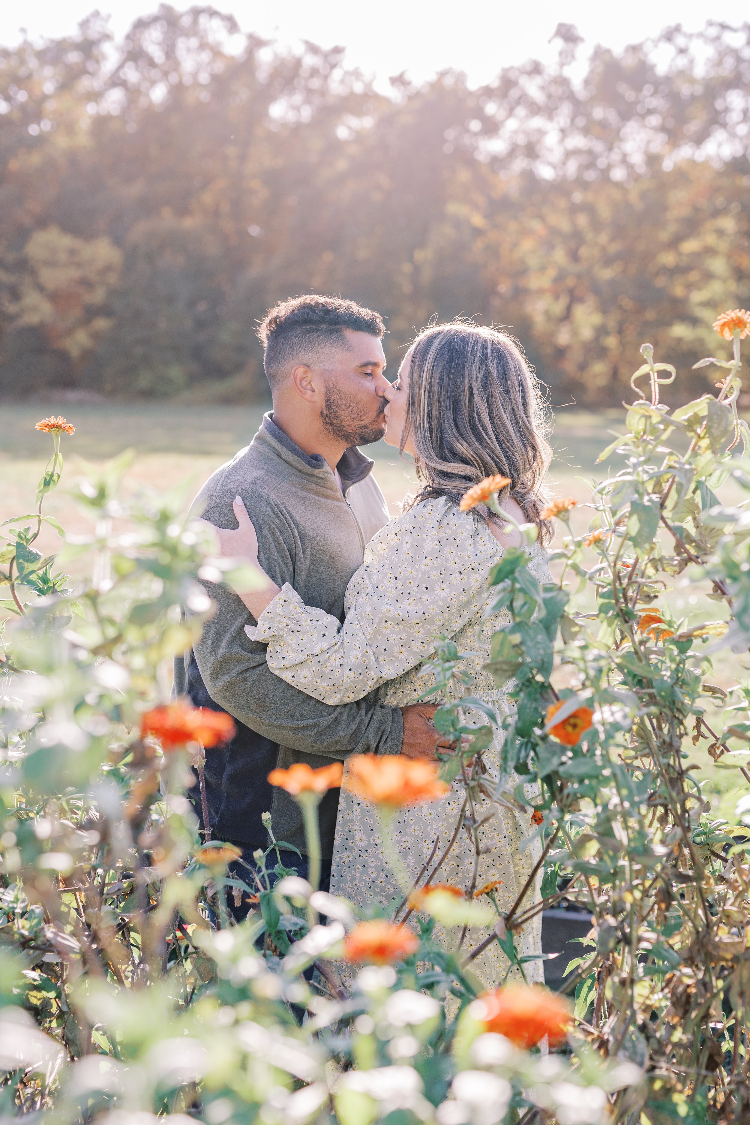 Ashley and Devin's Engagement Shoot at The Farm Bakery