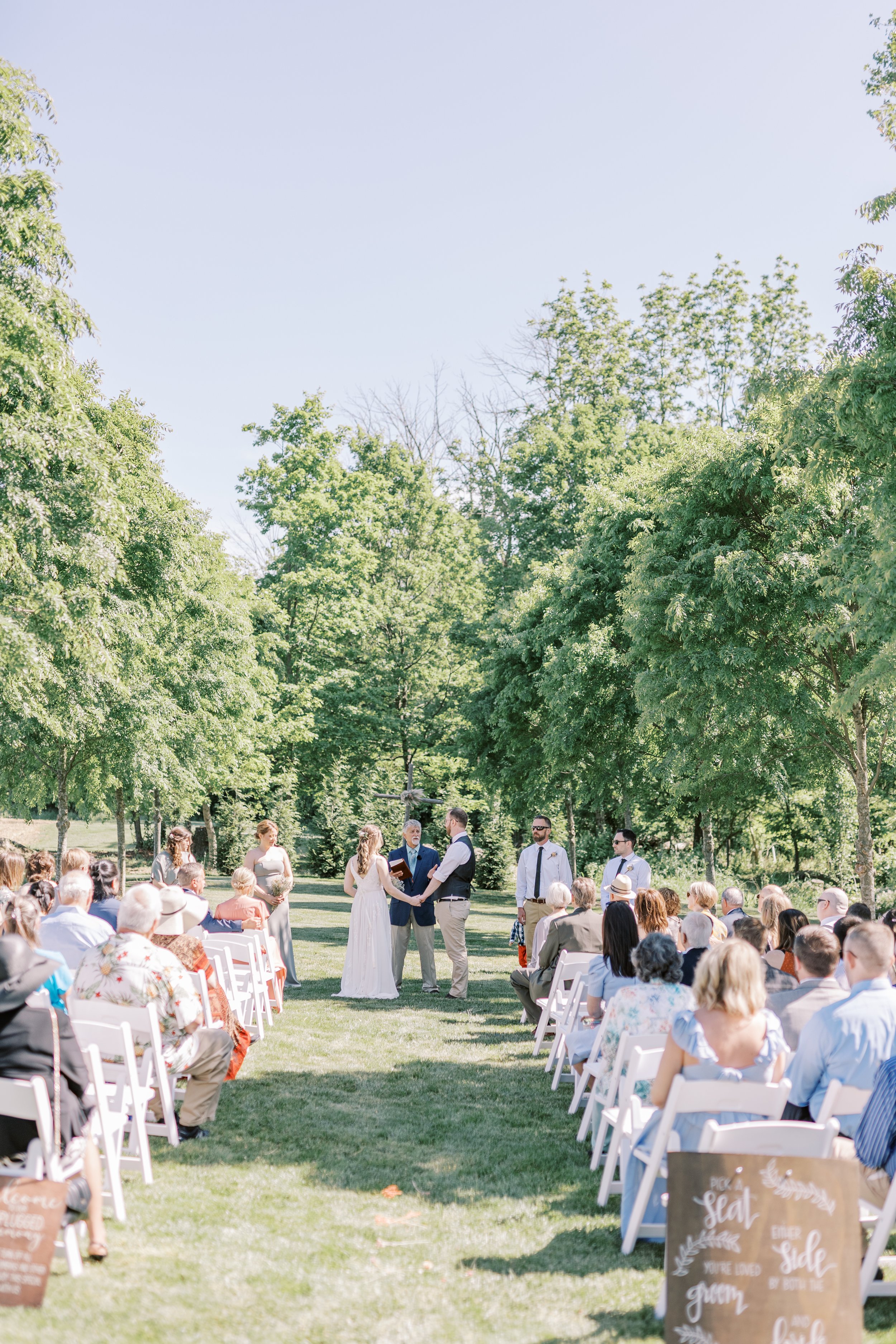 Elyse and Tristian's Wedding at Historic Stonebrook Farm