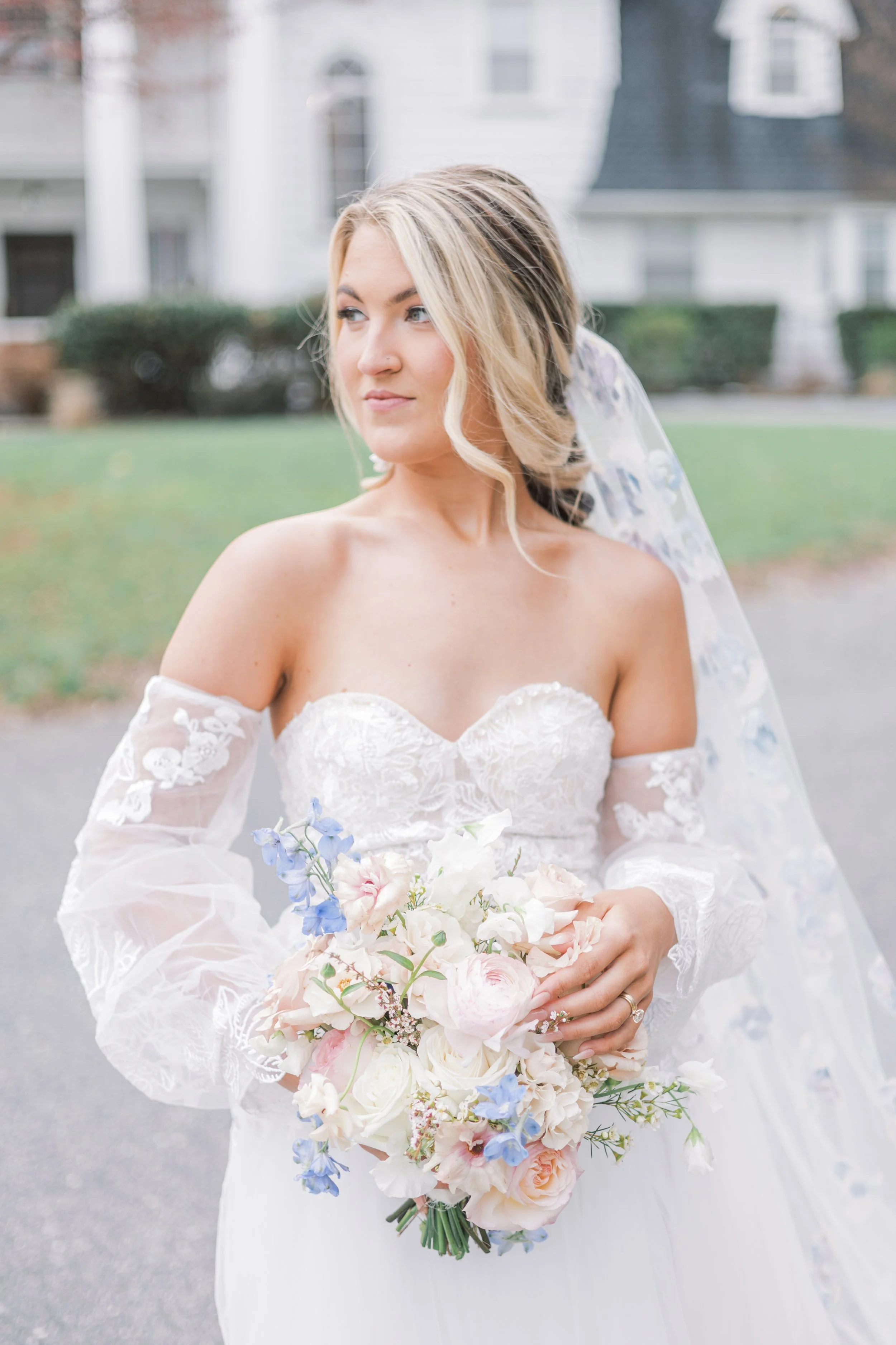 Jordan + Mikah | Springtime Editorial at The Overhills Mansion in Catonsville, MD