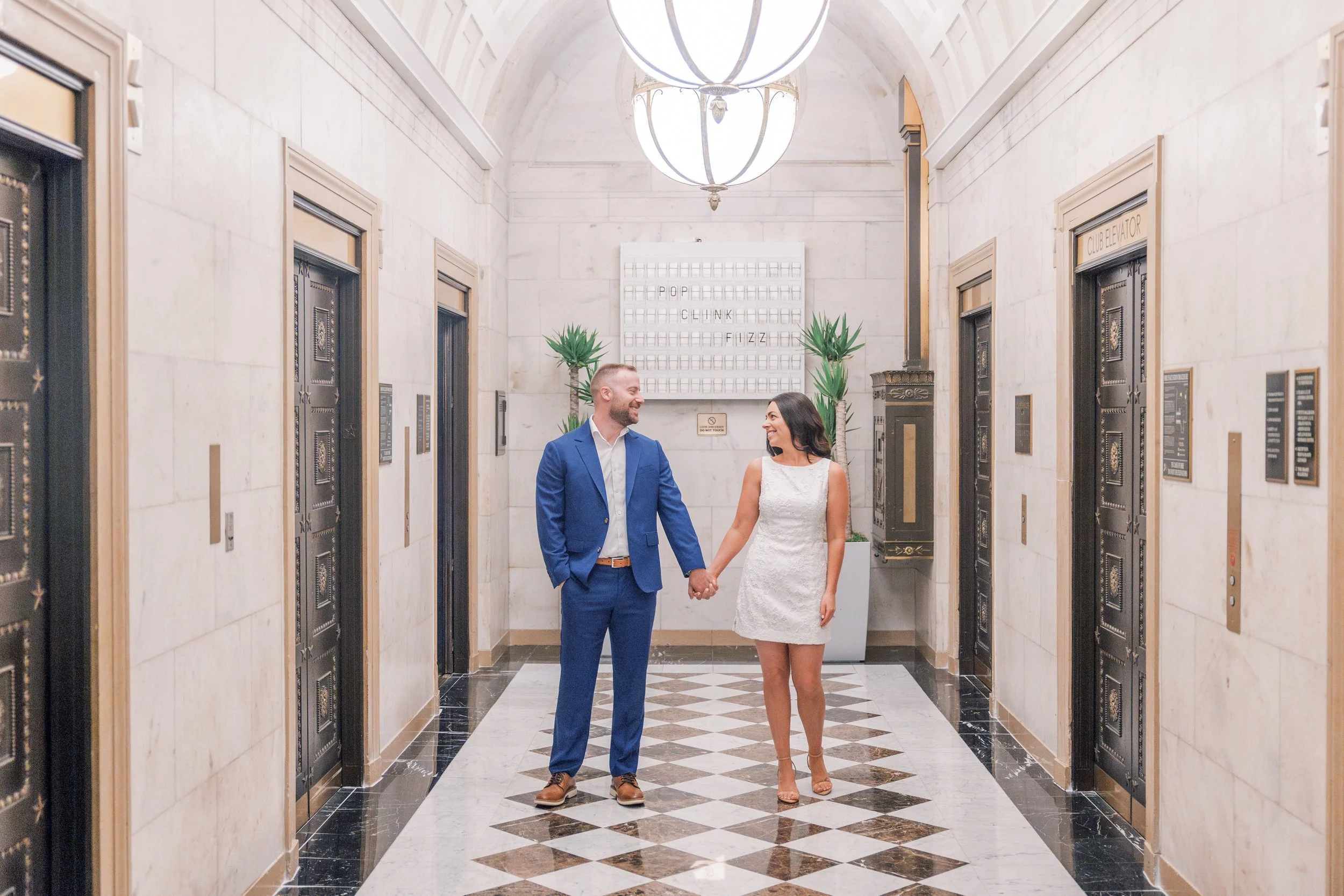 Kimberleigh + Ben | Engagement at The Ritz Carlton in Philadelphia