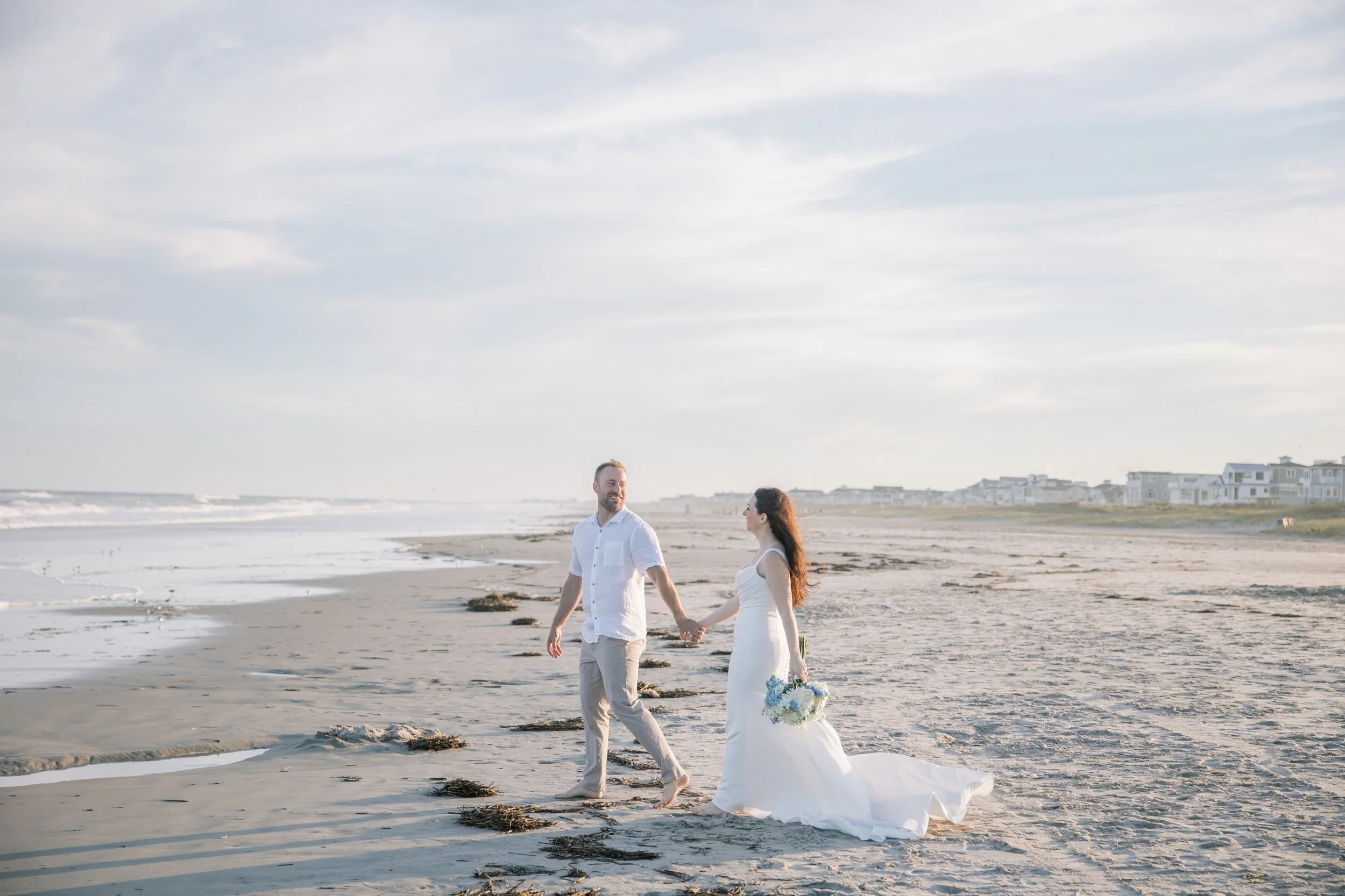 Kimberleigh + Ben | Ocean City New Jersey Beach Micro-Wedding