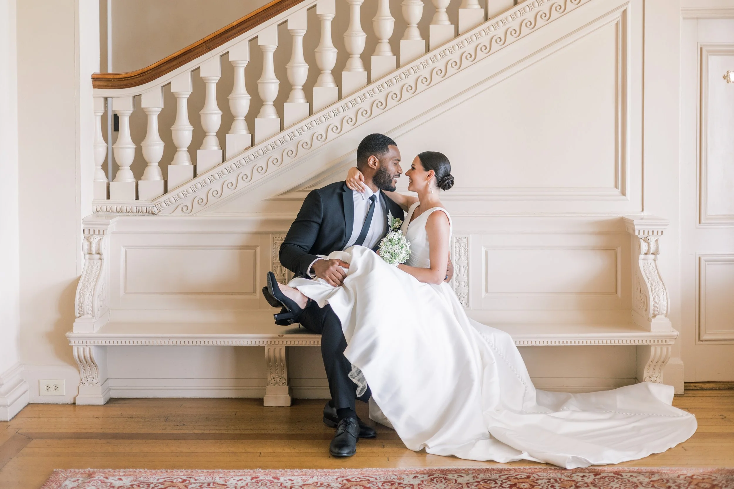 Ashley + Mark | A Timeless “Pearls and Pears” Editorial in Cairnwood Estate in Bryn Athyn, PA