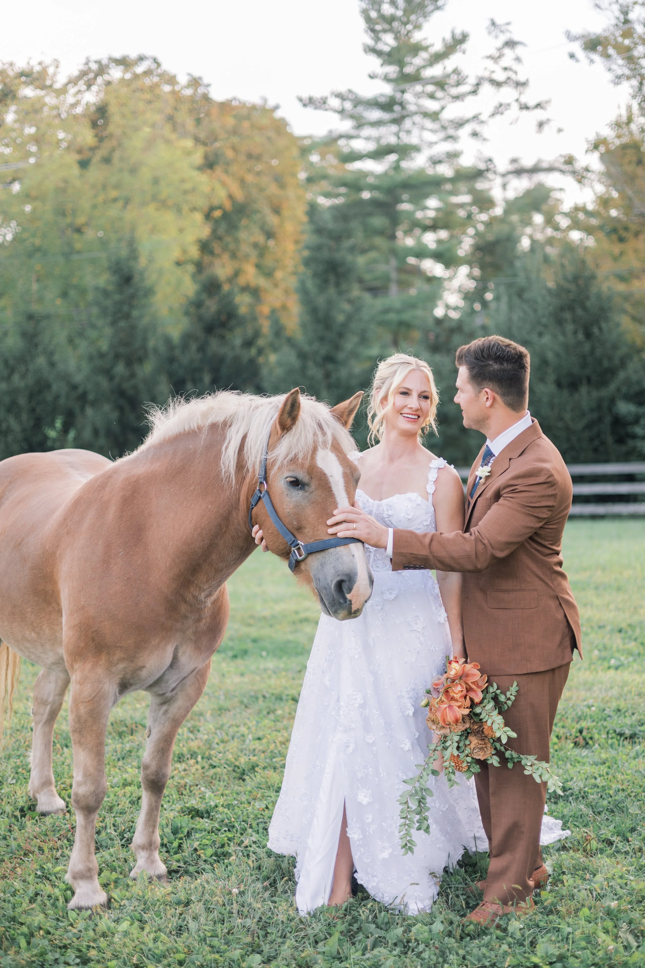 Grounded in Love: An Enneagram Type 6  Wedding Inspiration at Durham Hill Farm in Pipersville, PA