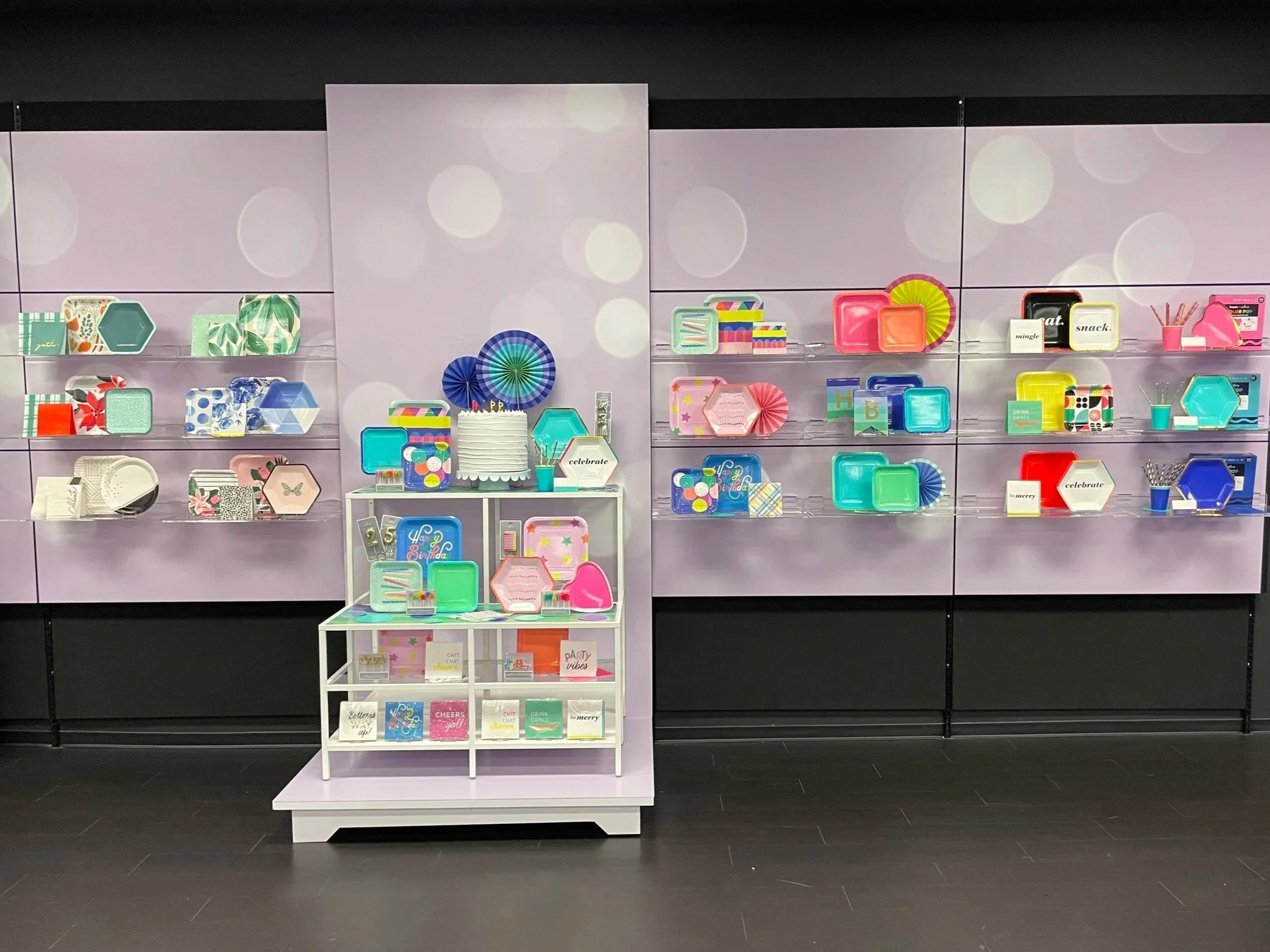 Hallmark CIC Showroom "Everyday Celebrations" wall