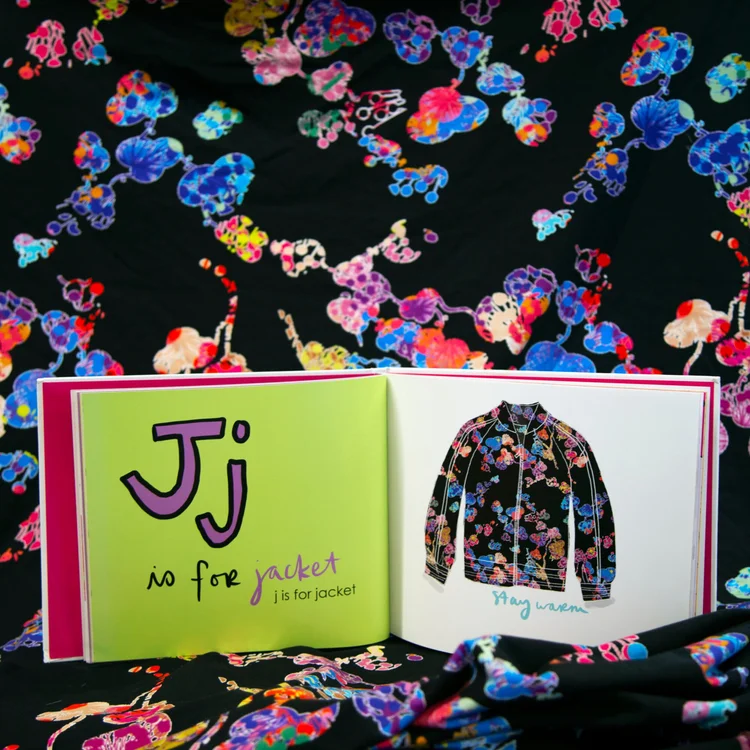 F is for Fashion, written and illustrated by Amanda Perna