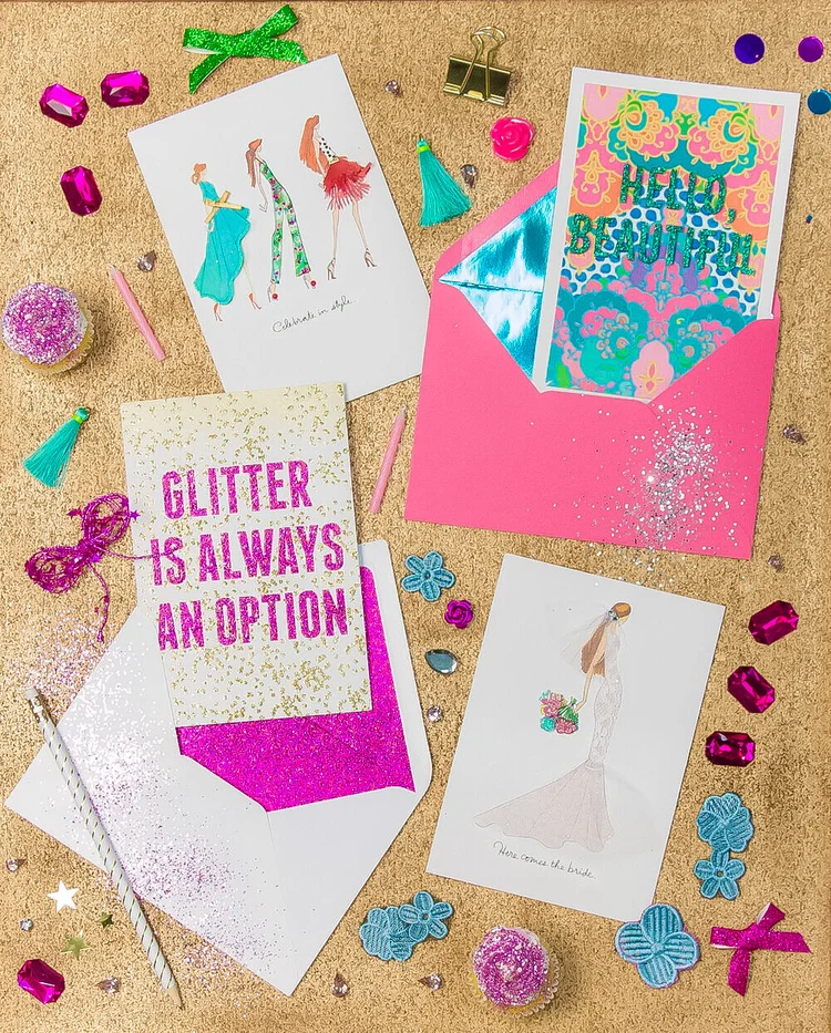 Hallmark cards and illustrations by Amanda Perna