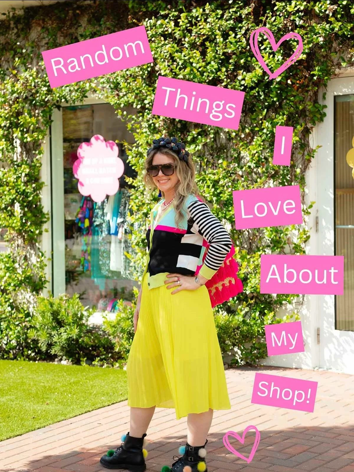 Ever wonder what makes our flagship boutique so magical? 🌈✨
Here are a few of the random things I absolutely LOVE about our happy little corner of Delray! 💕

From our cozy seating area to our hidden speakeasy atelier, every inch is filled with colo