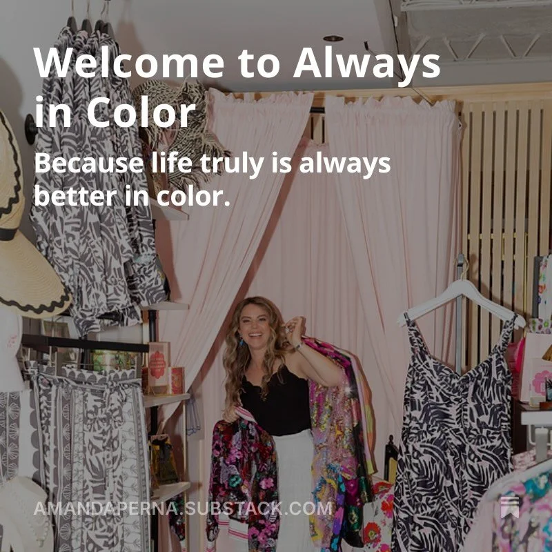 It&rsquo;s finally live. And I&rsquo;m a little emotional about it. 🥹🌈
For years, I&rsquo;ve shared the highlight reels&hellip; but not always the whole story.
So I started a Substack.
A place where I can write honestly about:
✨ building a business