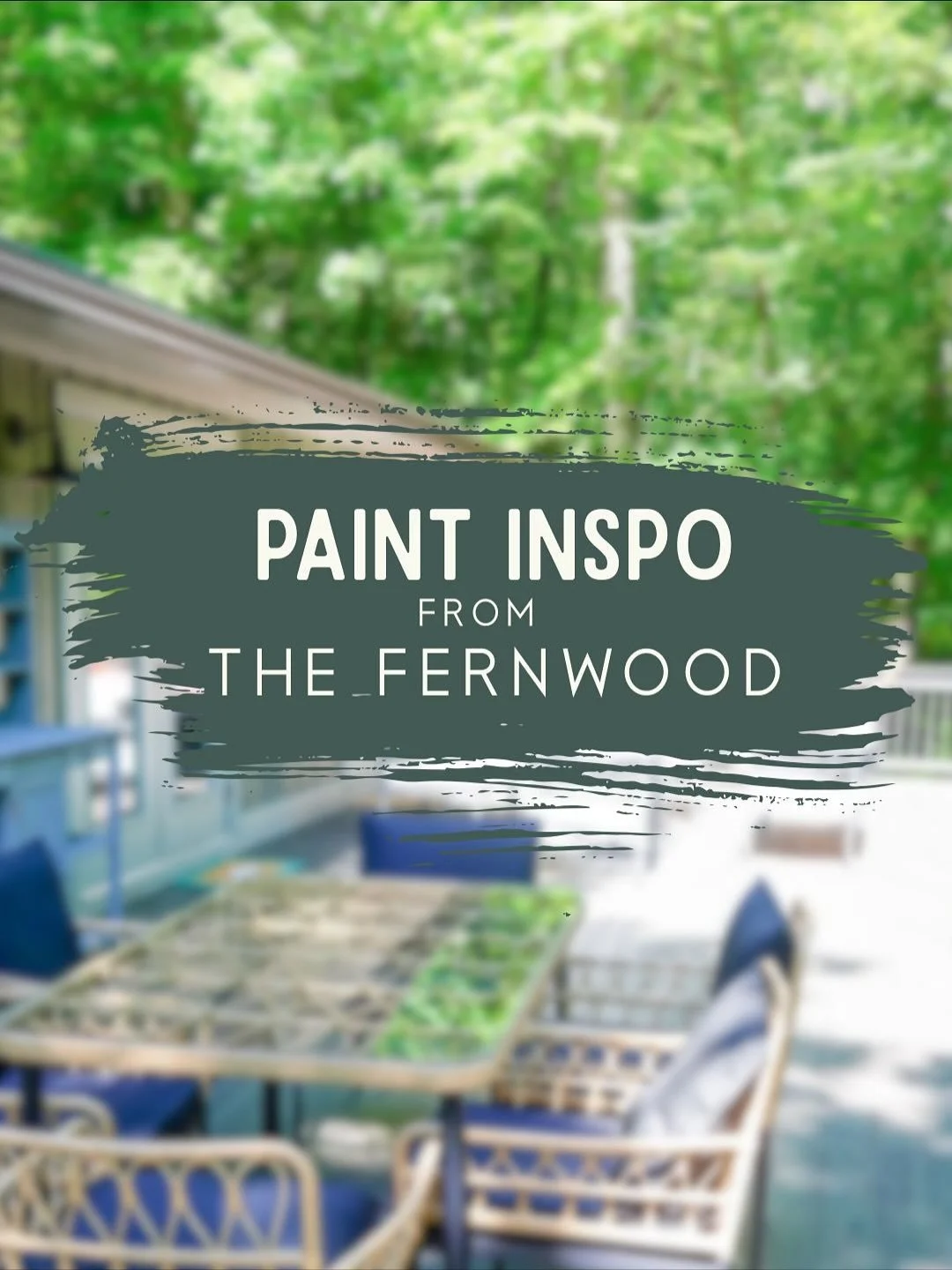 ✨ At The Fernwood, every room tells its own story through COLOR. From calming neutrals to bold, joyful shades, the most important part of any room design is finding the perfect color for your walls&mdash;it sets the mood, shapes the energy, and makes