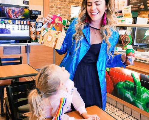 Subway collaboration with Amanda Perna
