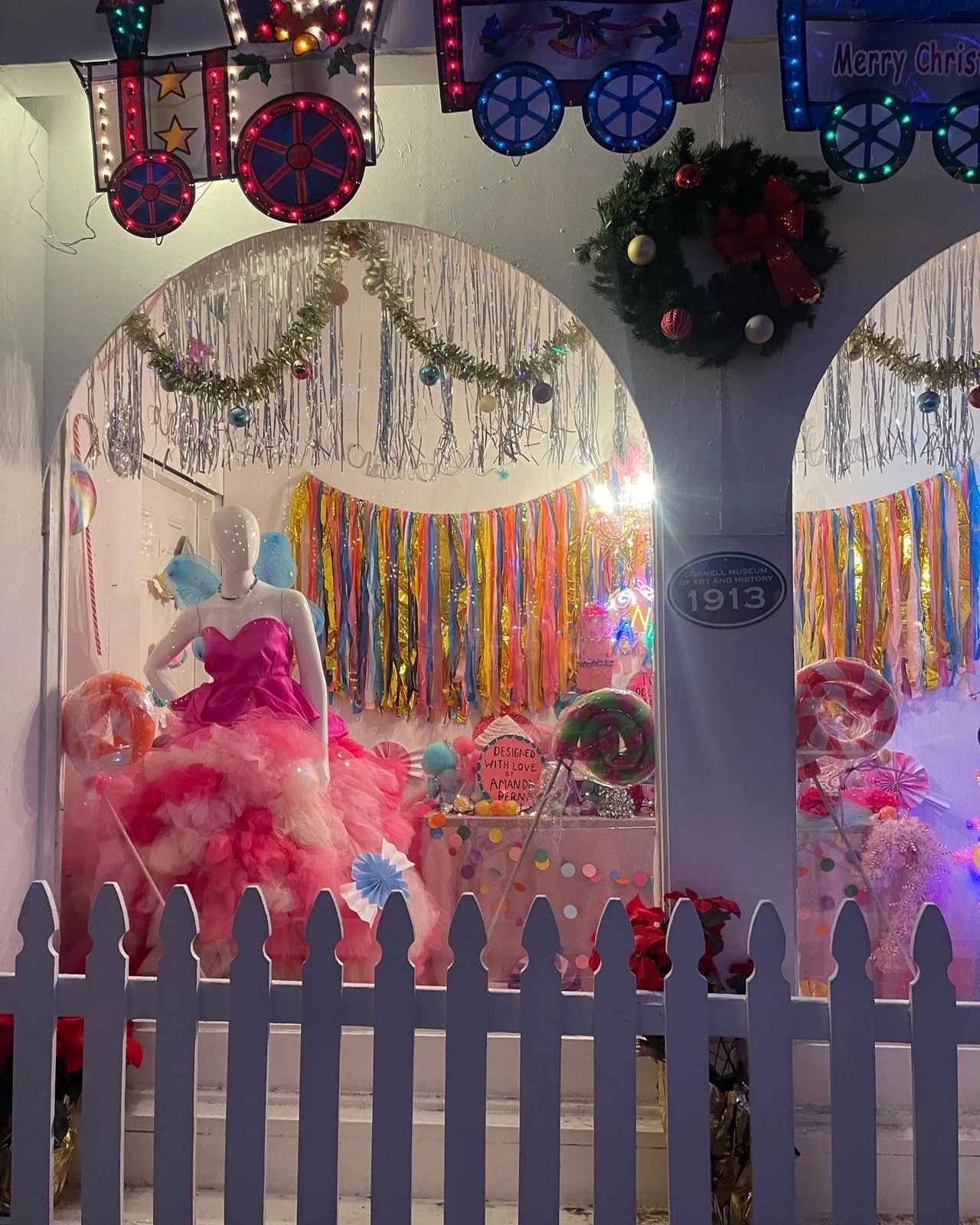 The Sugar Plum Fairy house Amanda Perna designed inside Delray Beach's 100-foot Christmas tree