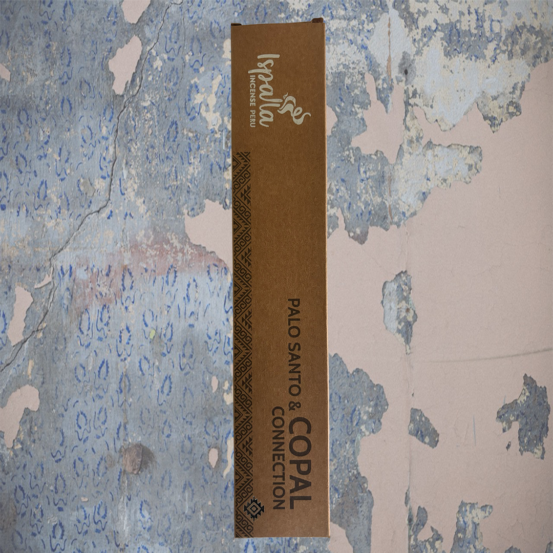 10PACK ISPALLA PALO SANTO & COPAL ( CONNECTION) INCENSE STICKS