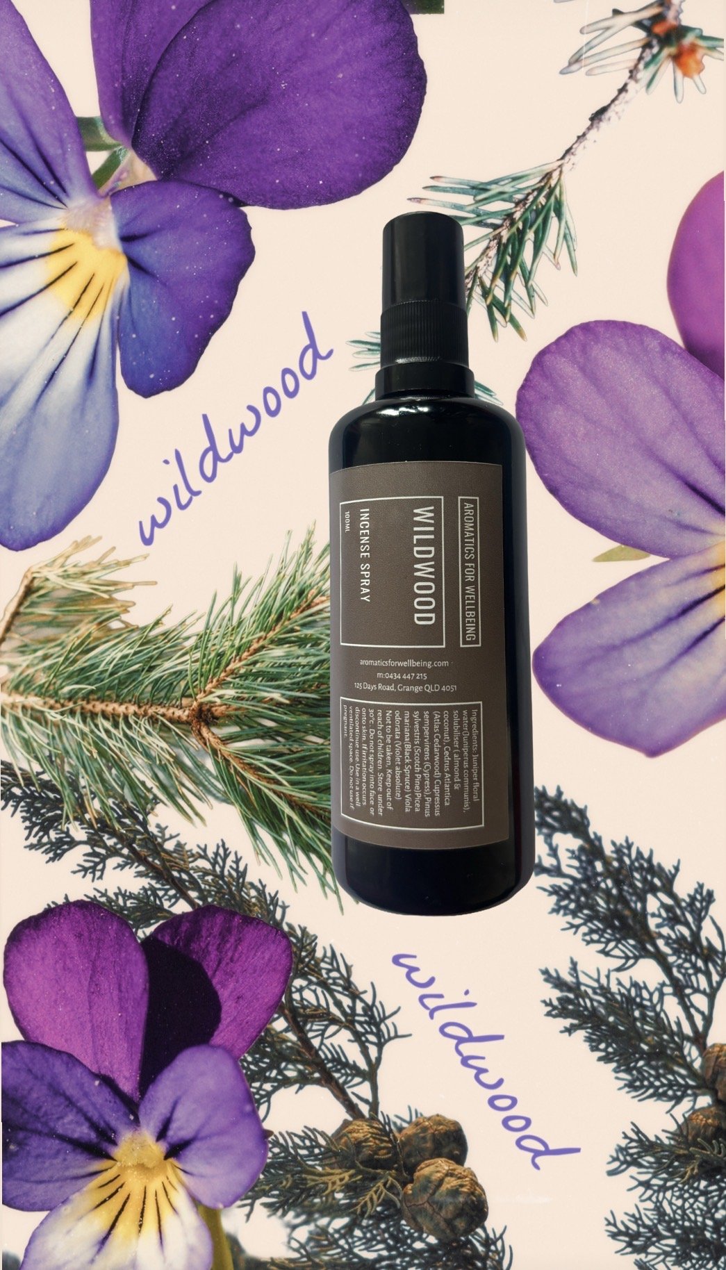 100ML WILDWOOD INCENSE SPRAY