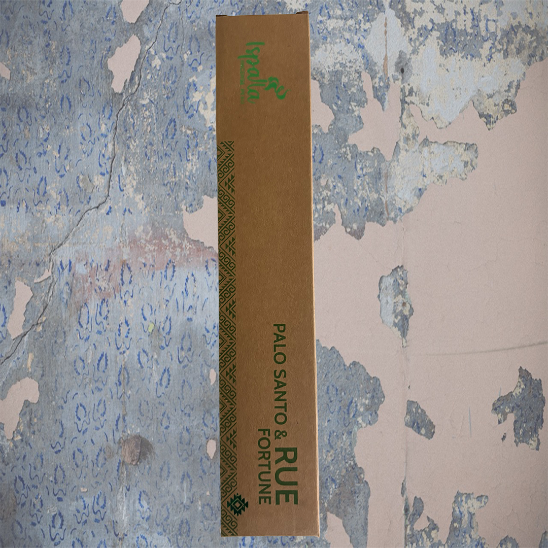 10Pack ISPALLA PALO SANTO & RUE (FORTUNE)  incense sticks