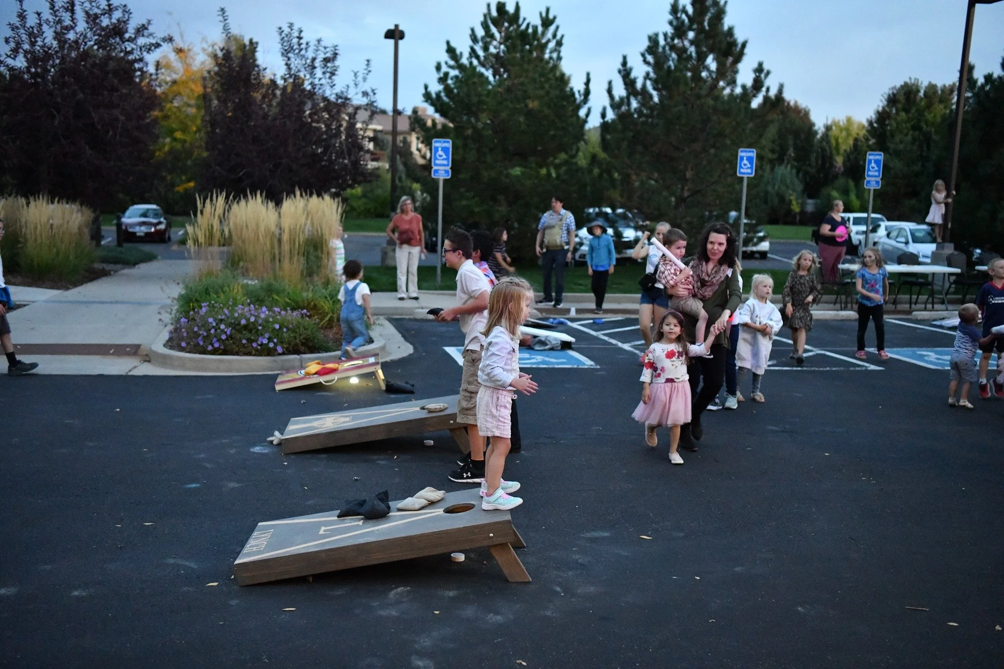 2023: The corn hole tournament was pretty competitive...