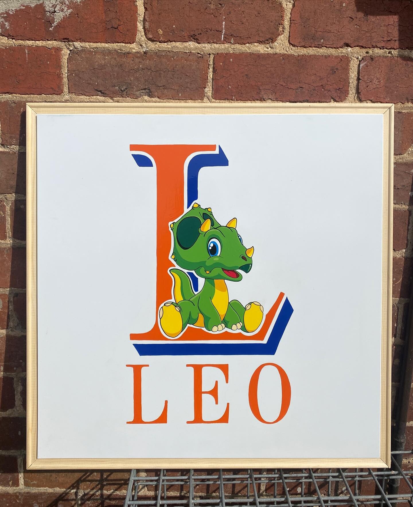 Enamel paint 
 
Commission Piece - Leo
 
#davidjohn.artist #art #artist #creator #brunswick #melbourne #1shotpaint #1shotenamels #signpainter