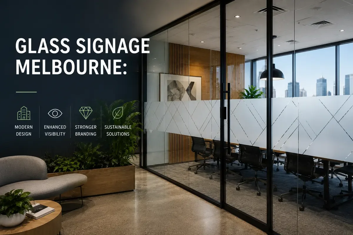 Glass Signage Melbourne: Modern Trends That Attract Customers
