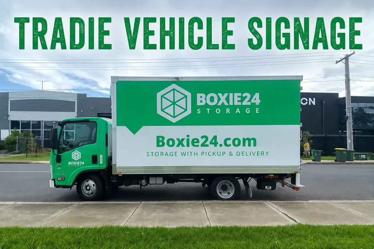 Tradie Vehicle Signage Ideas for Melbourne Businesses