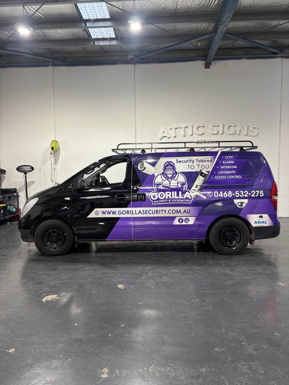 Full van wrap